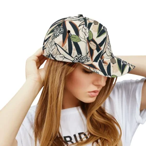 Gorra Floral Beige Urbano