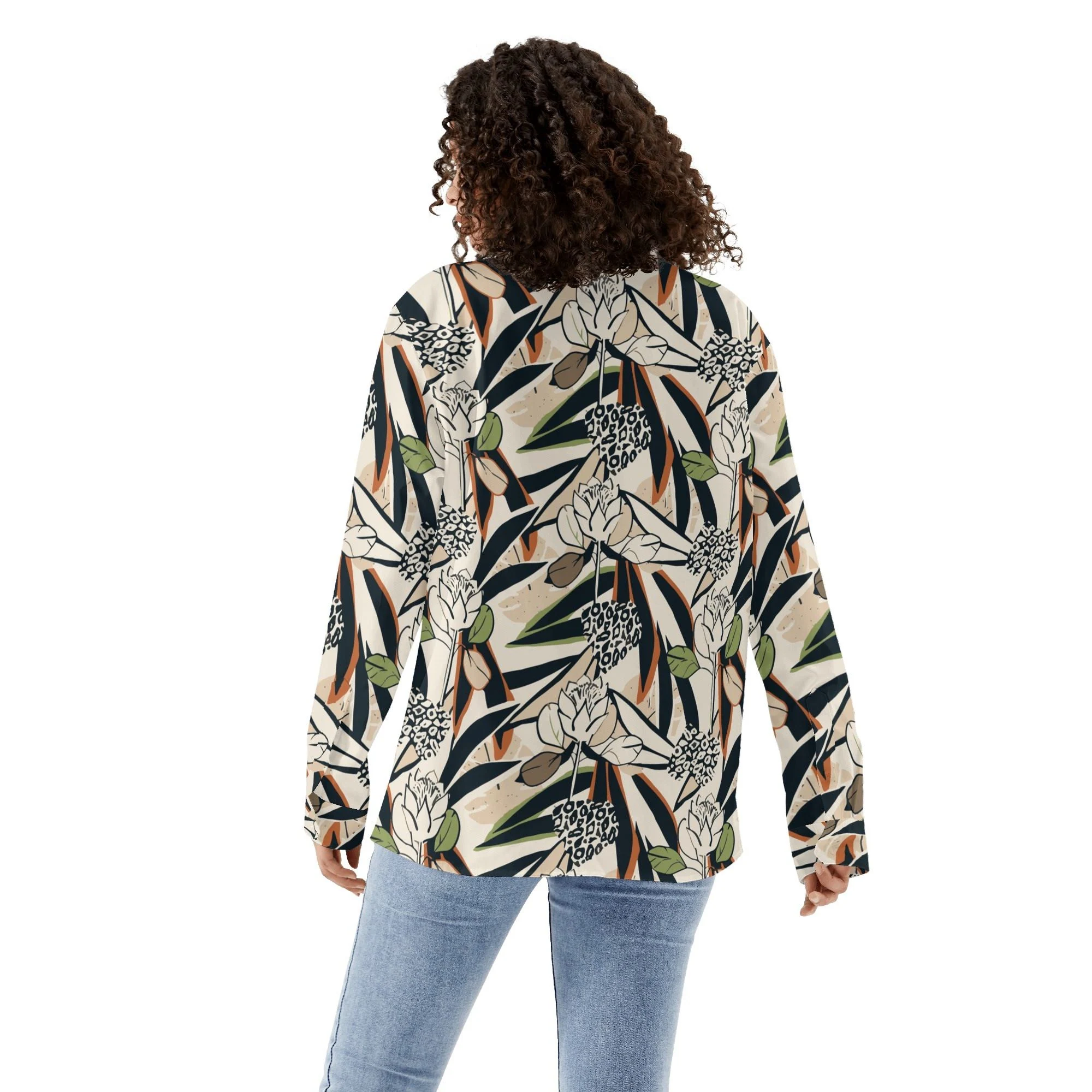 Camisa Estampada Botánica Serene