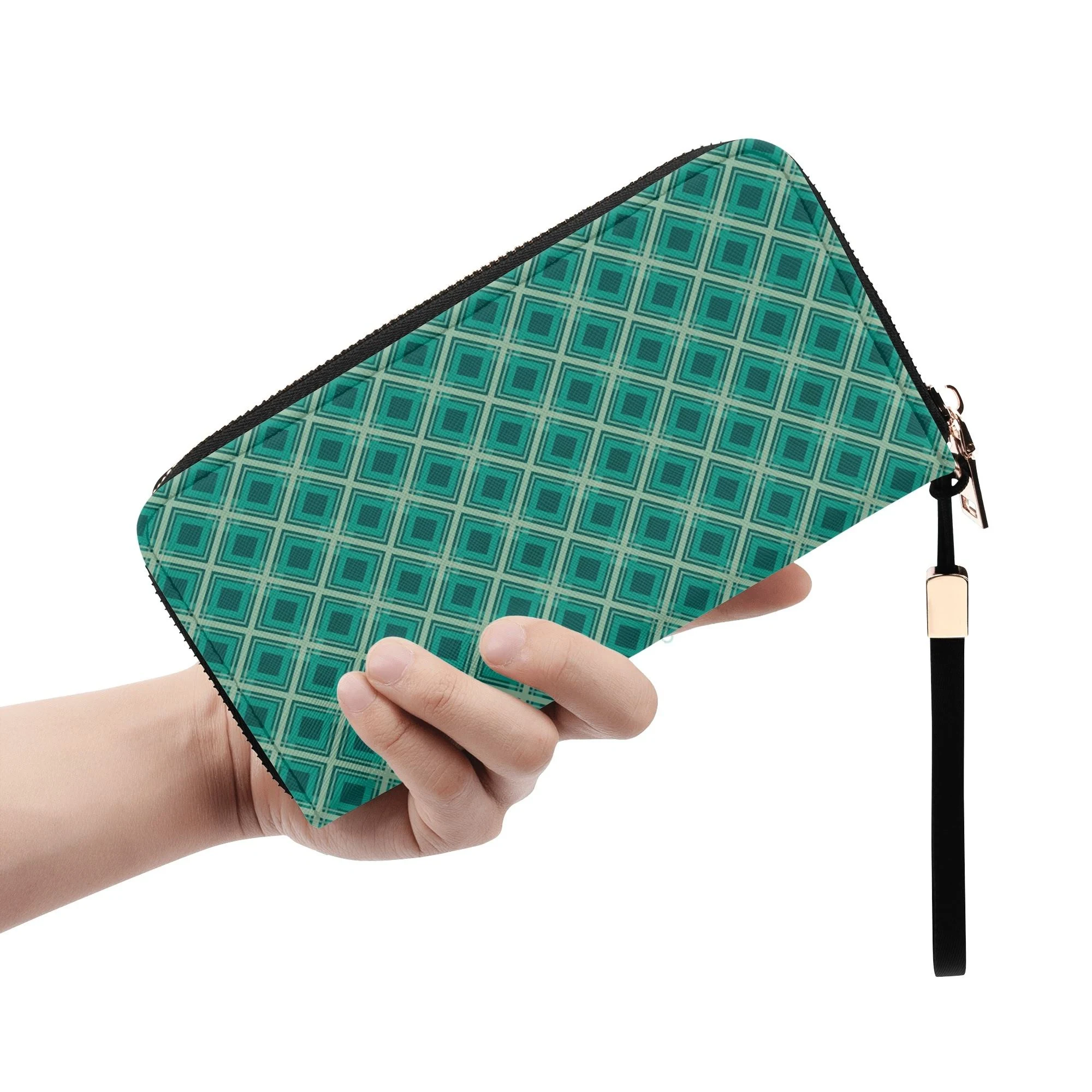 Cartera Diamantes Esmeralda