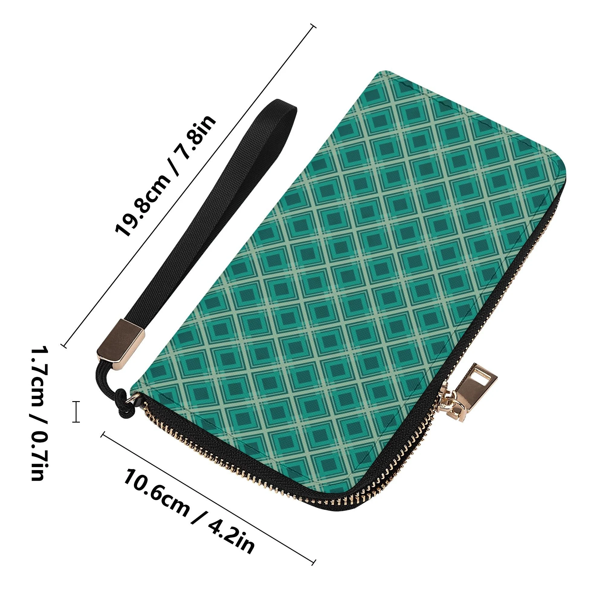 Cartera Diamantes Esmeralda