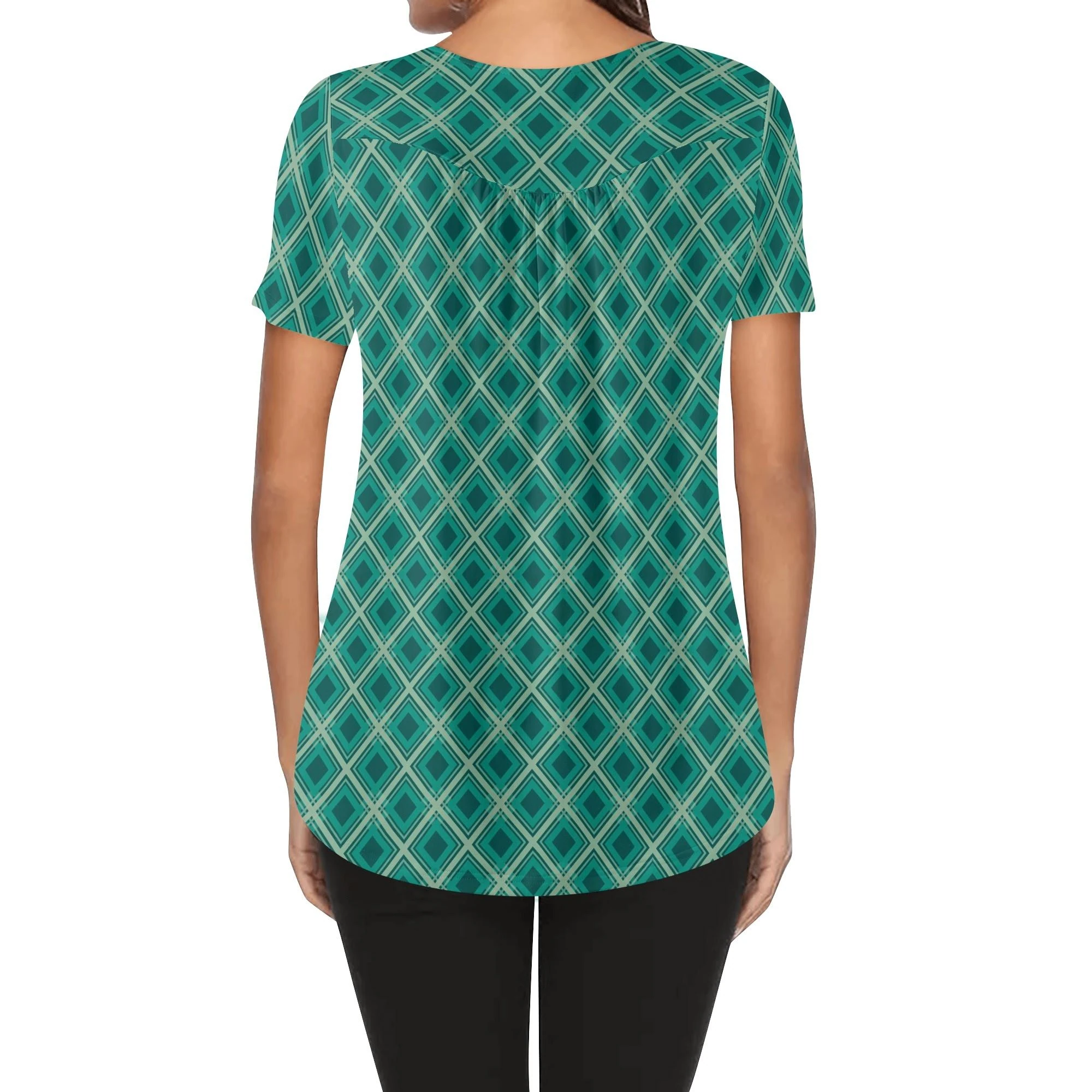 Blusa Rombo Esmeralda