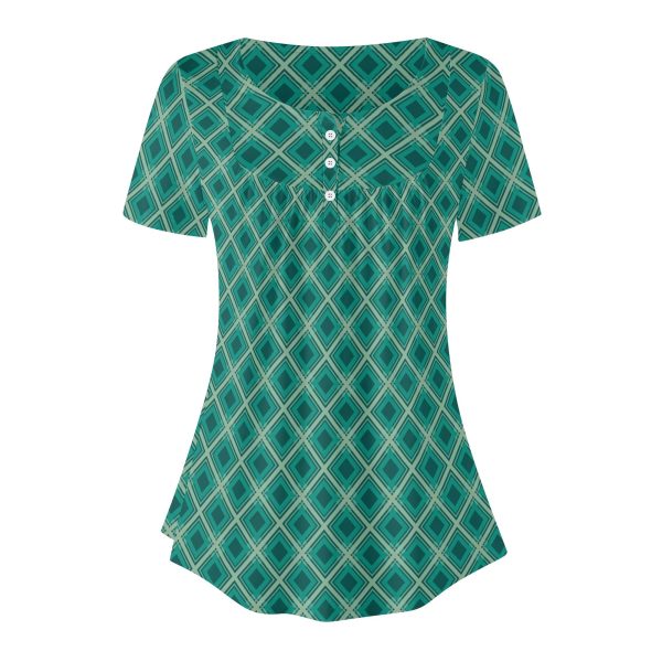Blusa Rombo Esmeralda