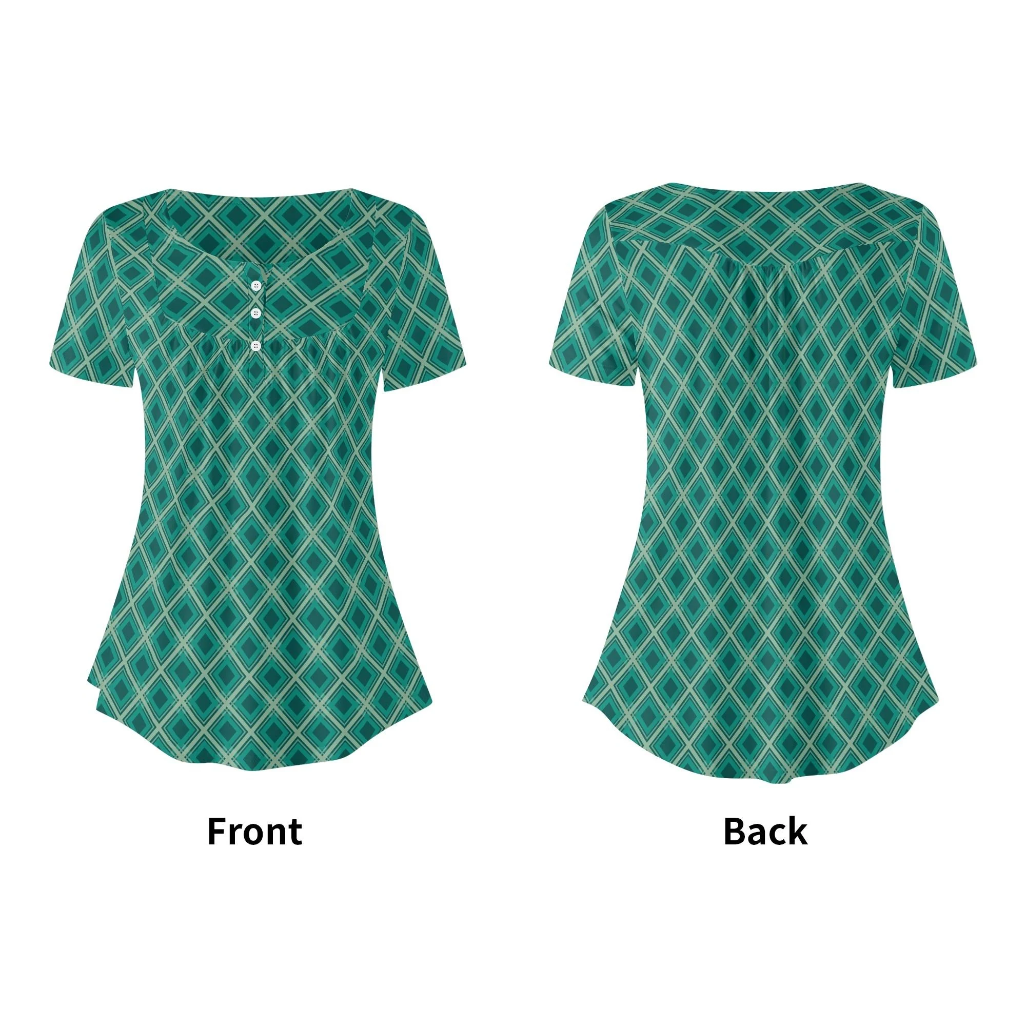 Blusa Rombo Esmeralda