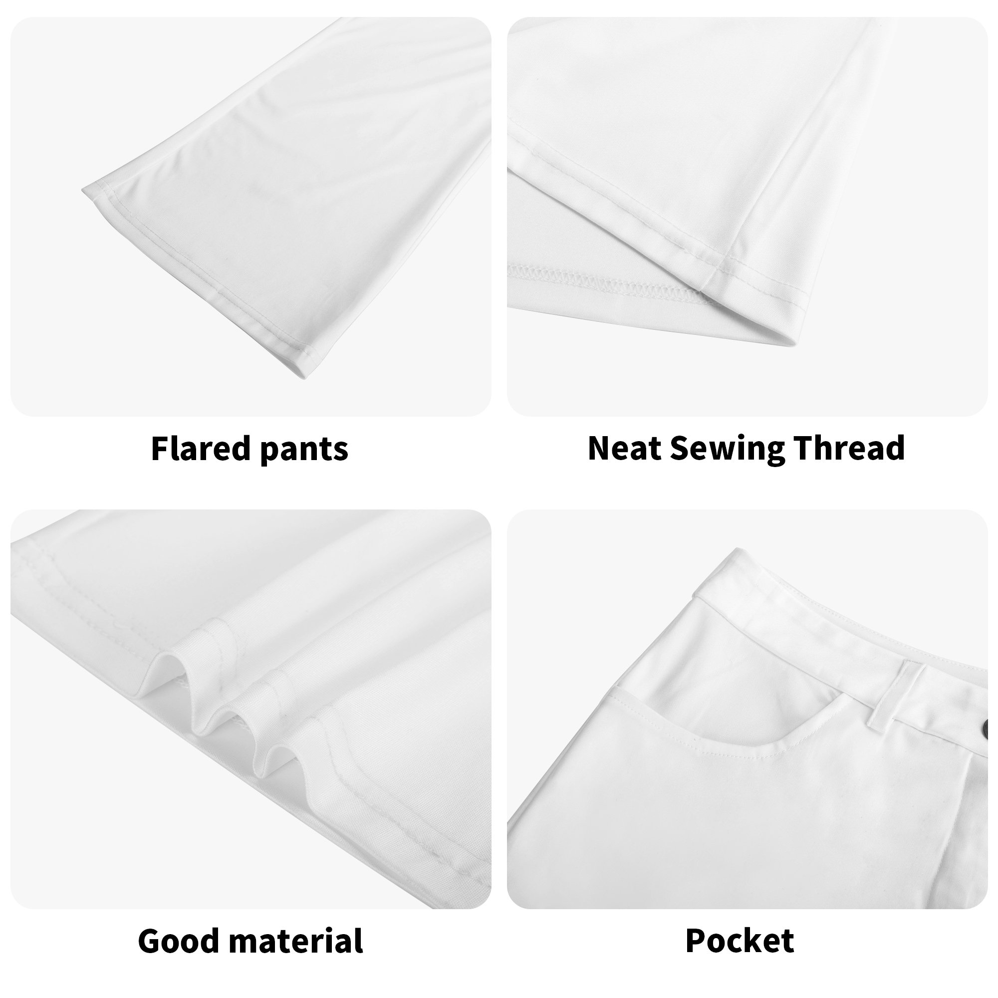 Boho Chic Women's Printed Elegant Flared Pants