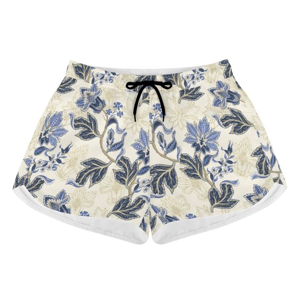 Short Floral Azul