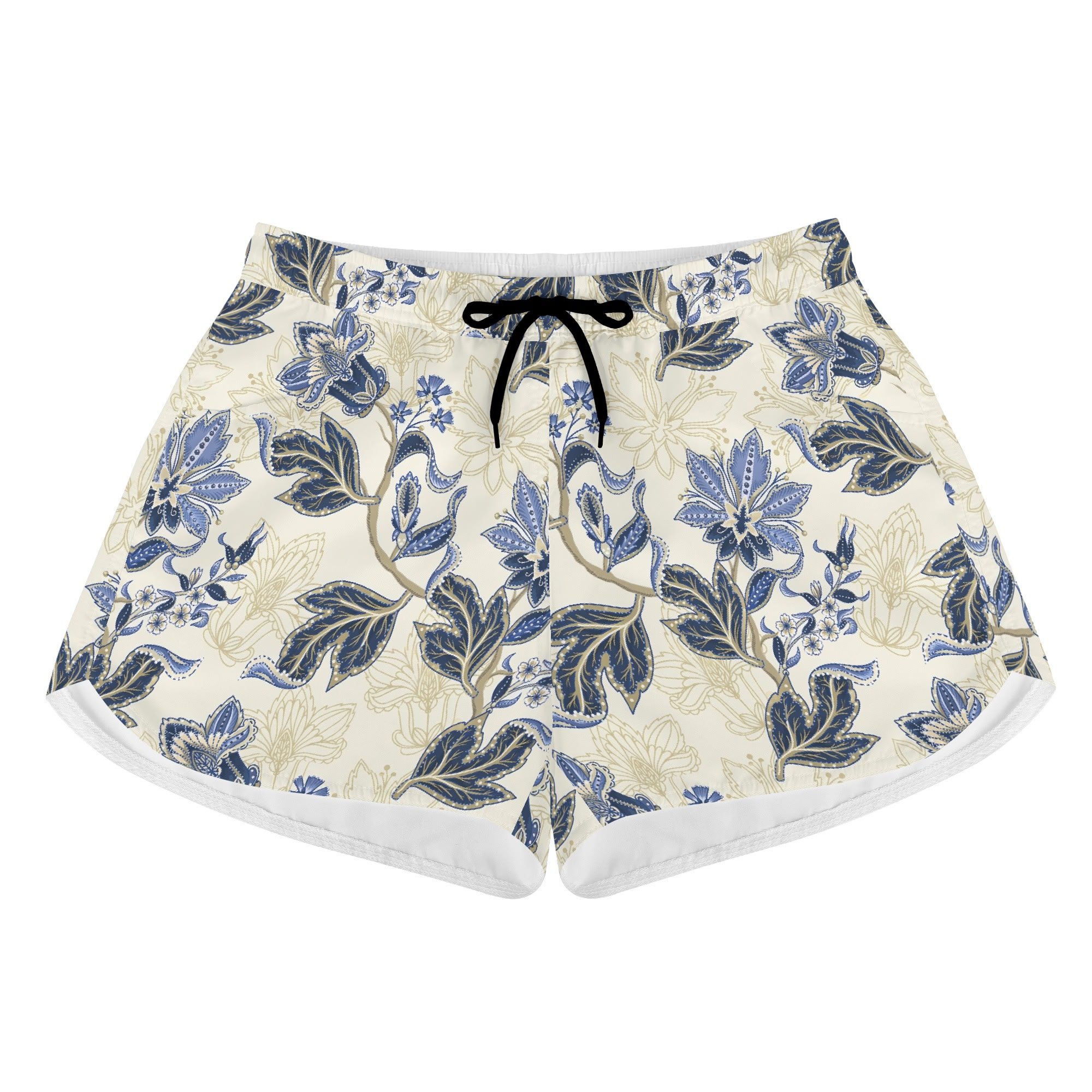 Short Floral Azul