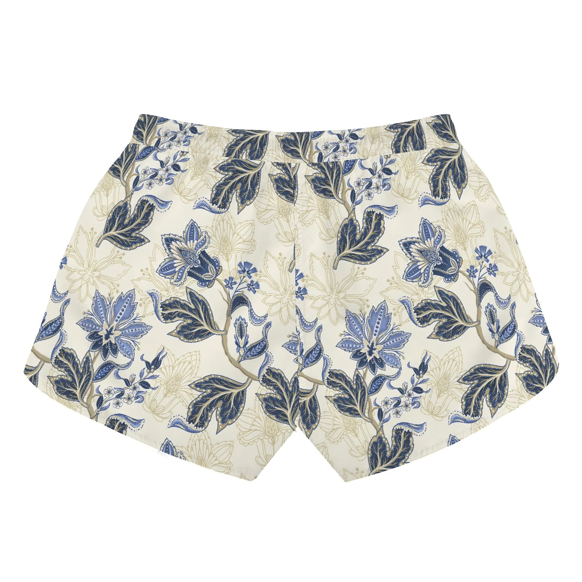 Short Floral Azul