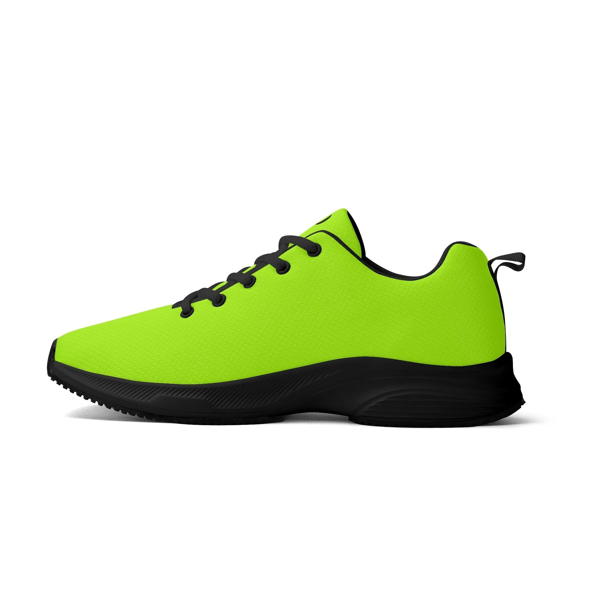 Zapatillas deportivas neón con suela EVA antideslizante, ideales para correr y caminar.