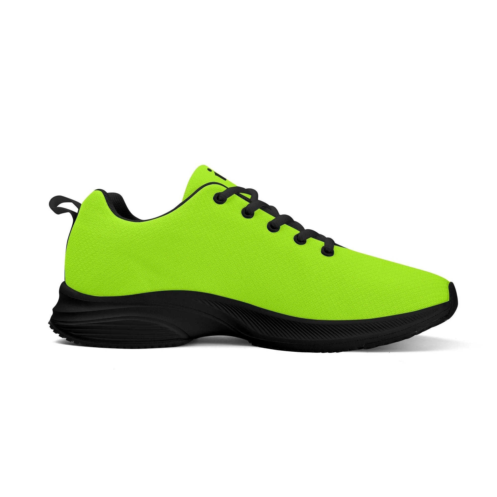 Zapatillas deportivas neón con suela EVA antideslizante, ideales para correr y caminar.