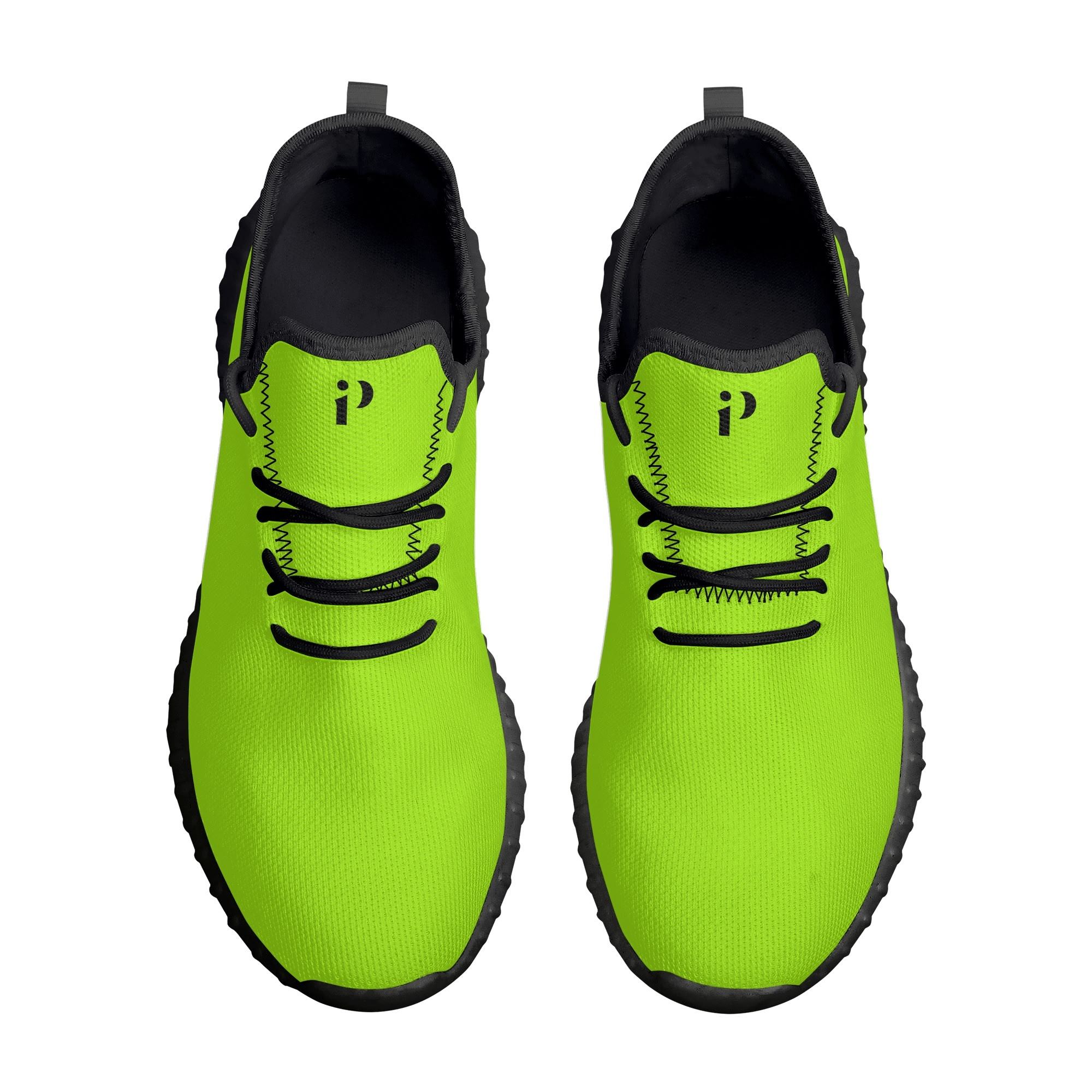 Zapatillas Verde Impacto, con un diseño en verde neón vibrante, suela ultraligera MD y malla transpirable para un ajuste cómodo y versátil.