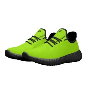 Zapatillas Verde Impacto, con un diseño en verde neón vibrante, suela ultraligera MD y malla transpirable para un ajuste cómodo y versátil.