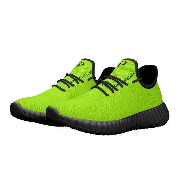 Zapatillas Verde Impacto, con un diseño en verde neón vibrante, suela ultraligera MD y malla transpirable para un ajuste cómodo y versátil.