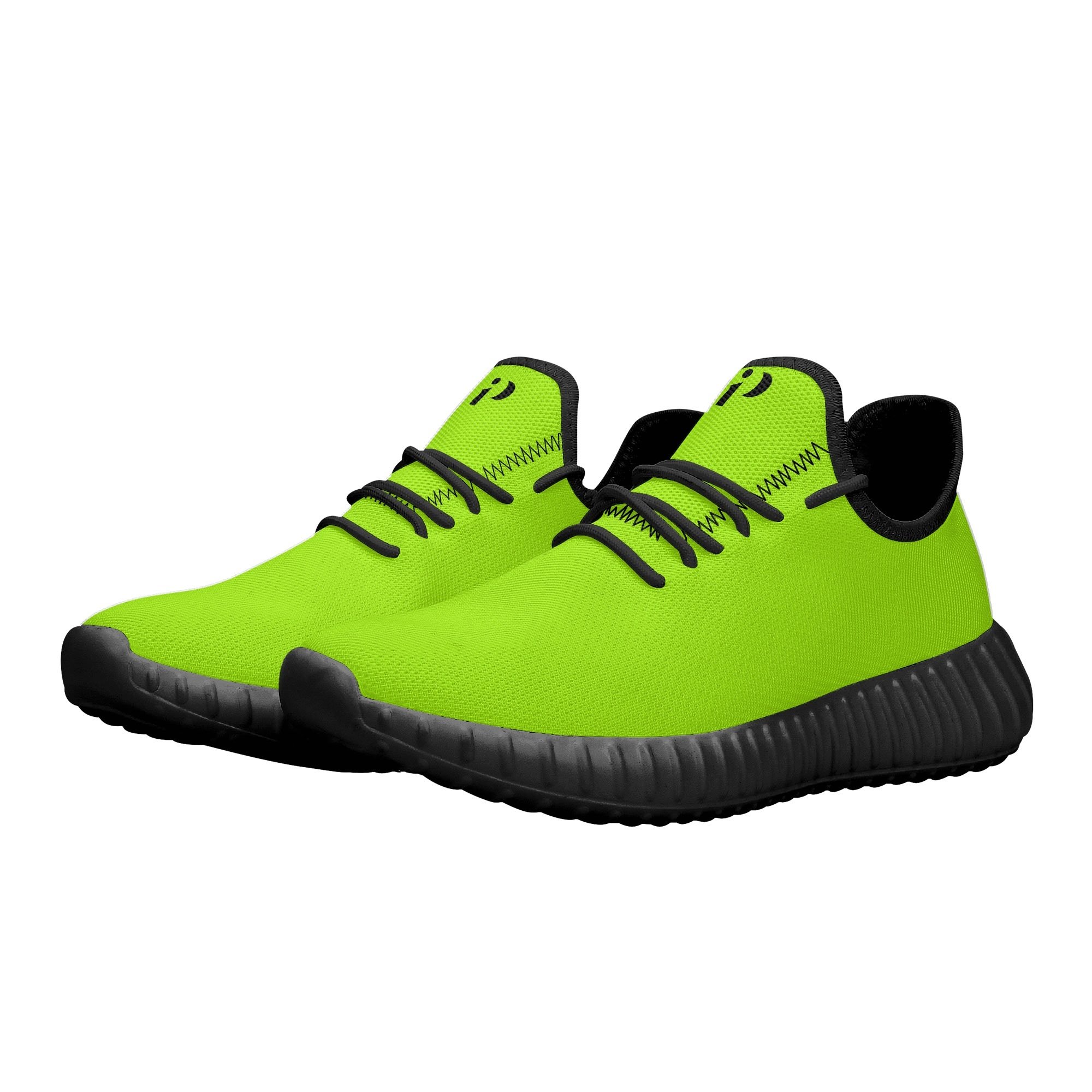 Zapatillas Verde Impacto, con un diseño en verde neón vibrante, suela ultraligera MD y malla transpirable para un ajuste cómodo y versátil.