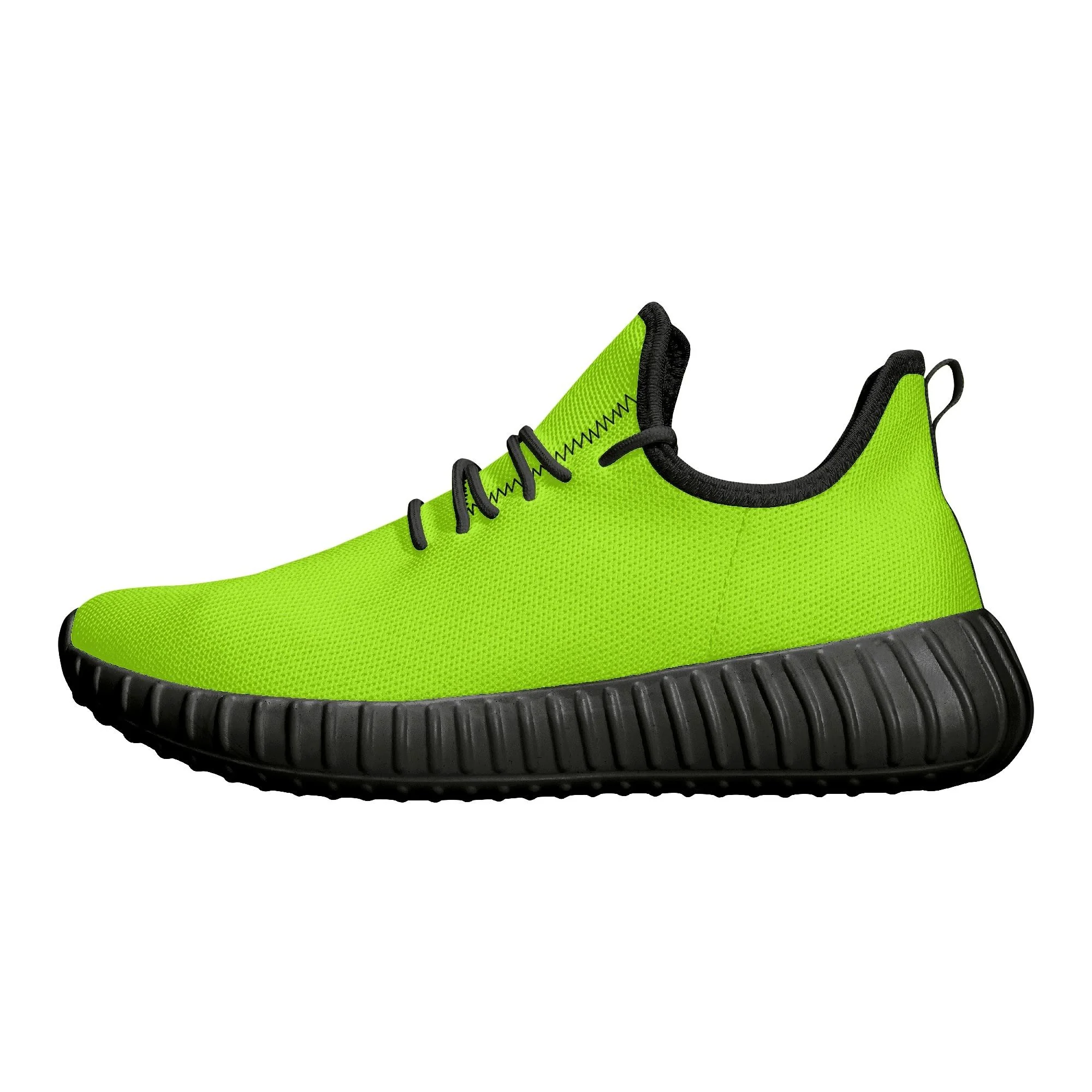 Zapatillas Verde Impacto, con un diseño en verde neón vibrante, suela ultraligera MD y malla transpirable para un ajuste cómodo y versátil.