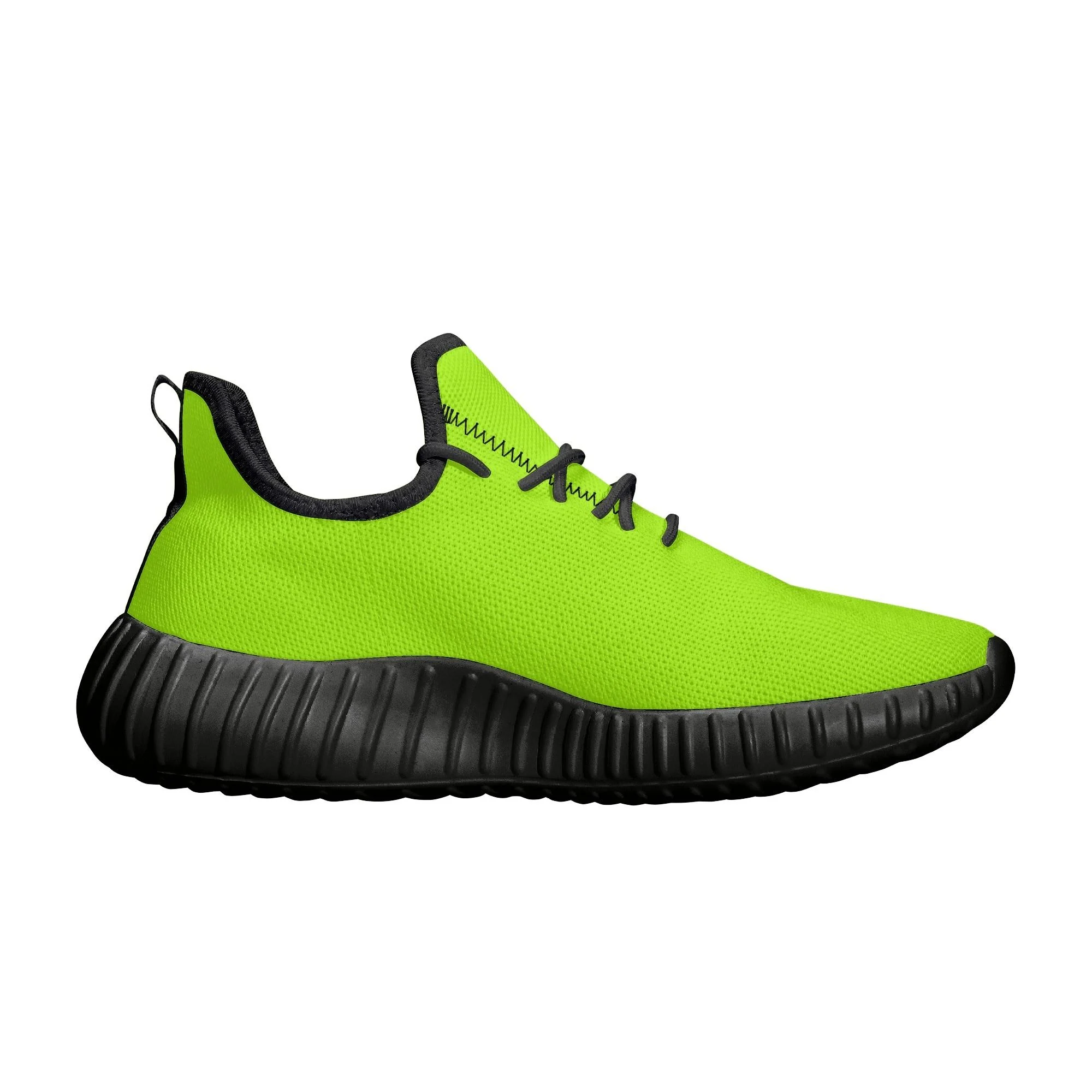 Zapatillas Verde Impacto, con un diseño en verde neón vibrante, suela ultraligera MD y malla transpirable para un ajuste cómodo y versátil.