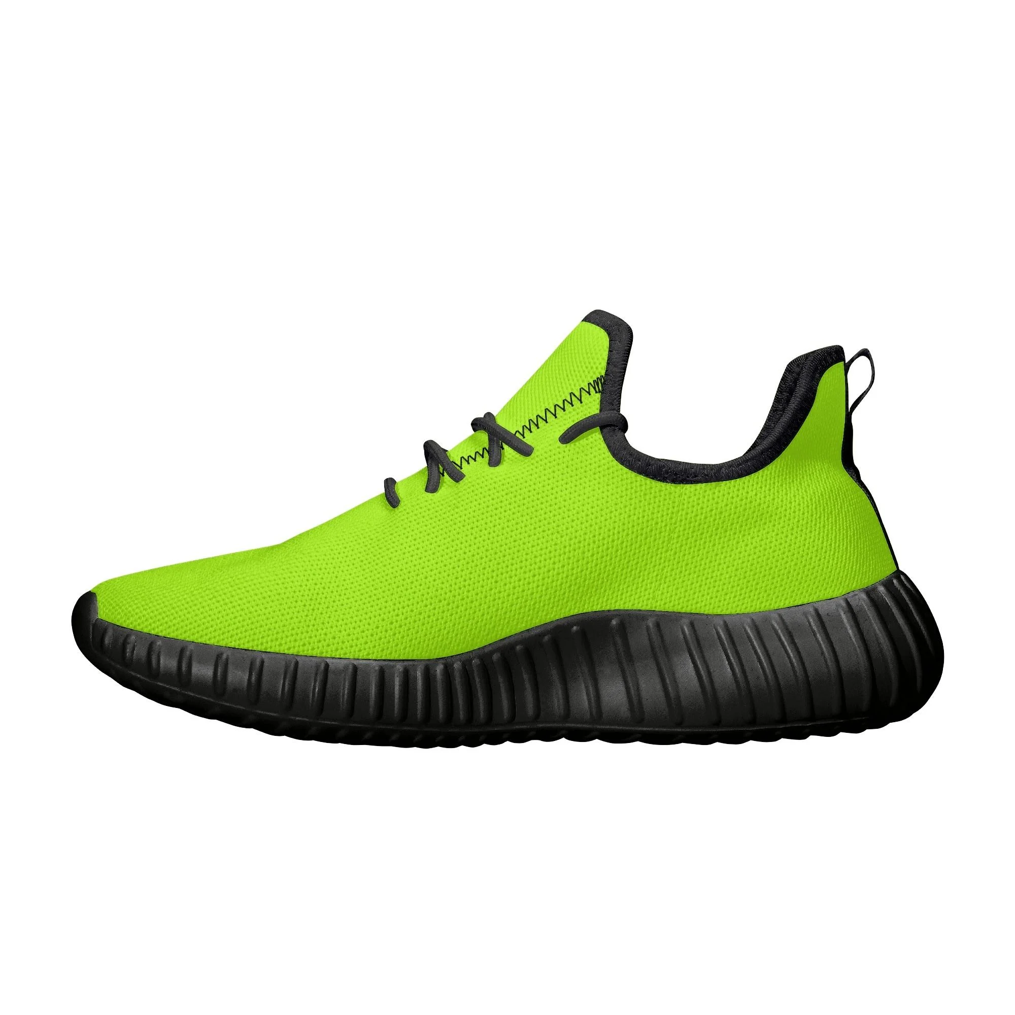 Zapatillas Verde Impacto, con un diseño en verde neón vibrante, suela ultraligera MD y malla transpirable para un ajuste cómodo y versátil.