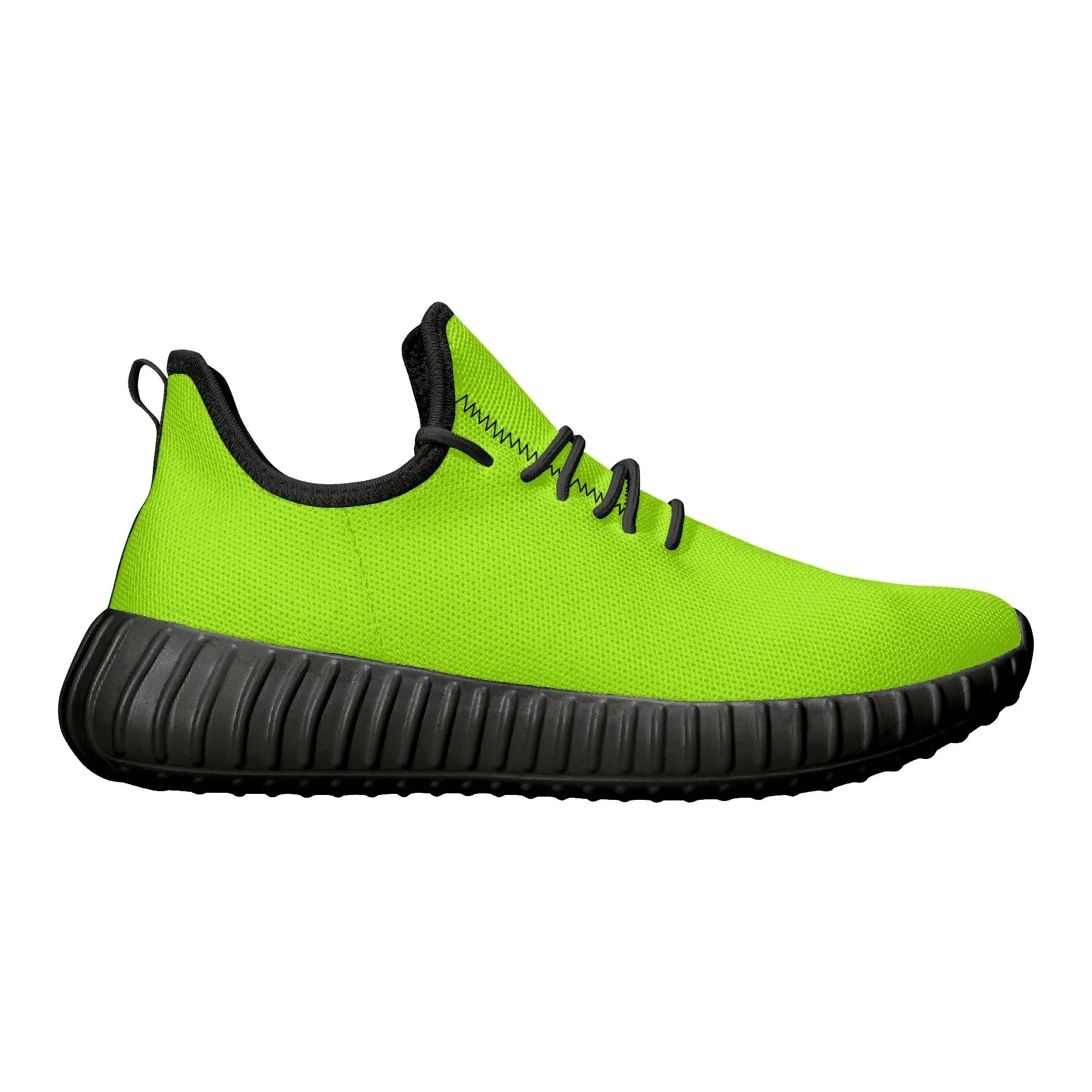 Zapatillas Verde Impacto, con un diseño en verde neón vibrante, suela ultraligera MD y malla transpirable para un ajuste cómodo y versátil.
