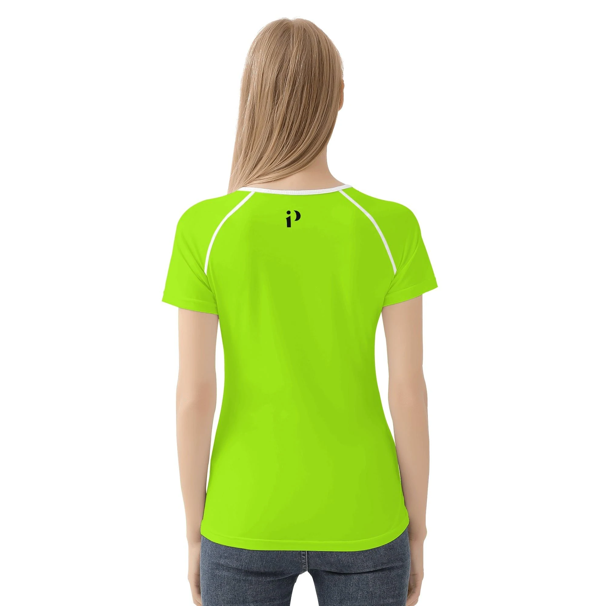 Camiseta Neon Energy en vibrante verde neón, ideal para looks urbanos y modernos.