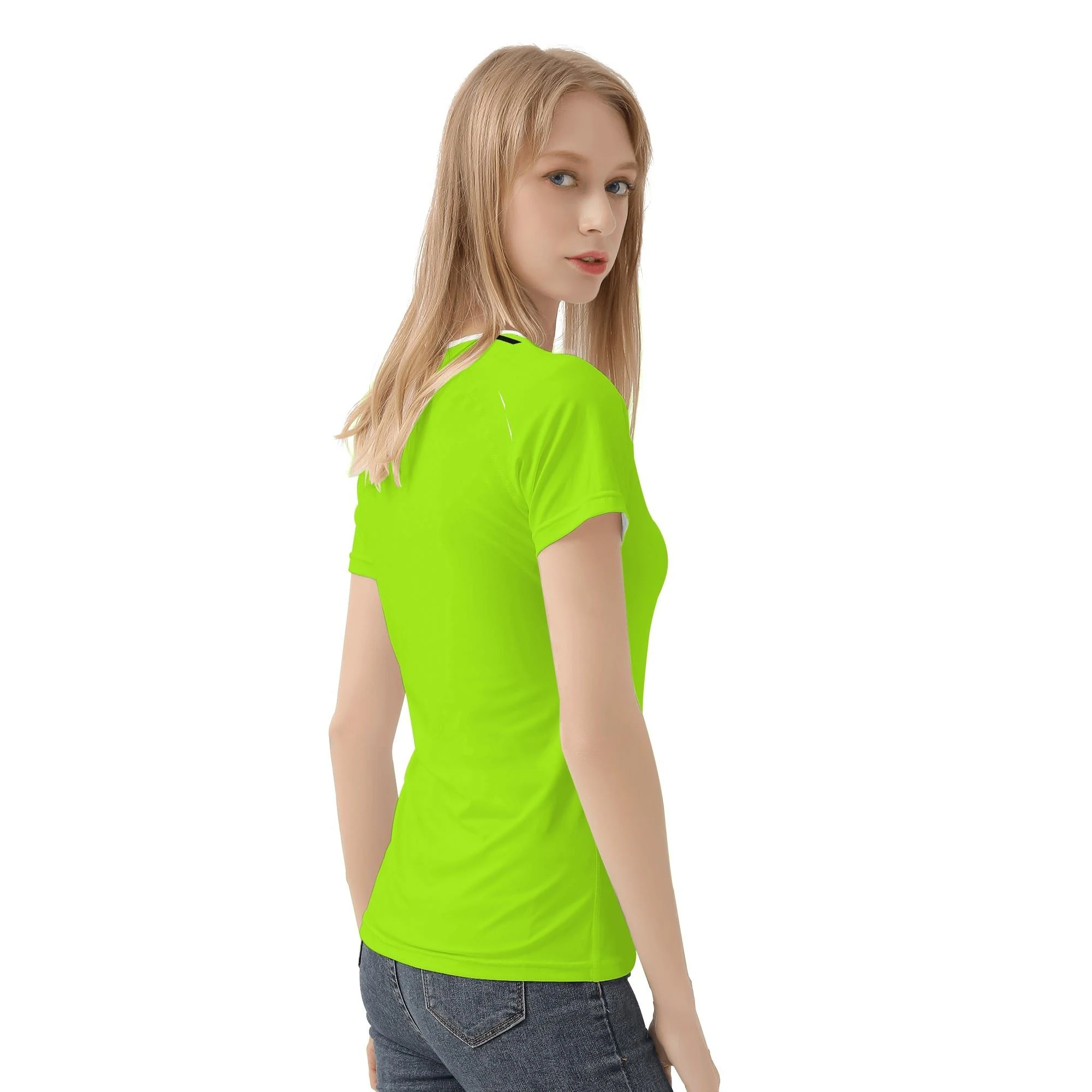 Camiseta Neon Energy en vibrante verde neón, ideal para looks urbanos y modernos.