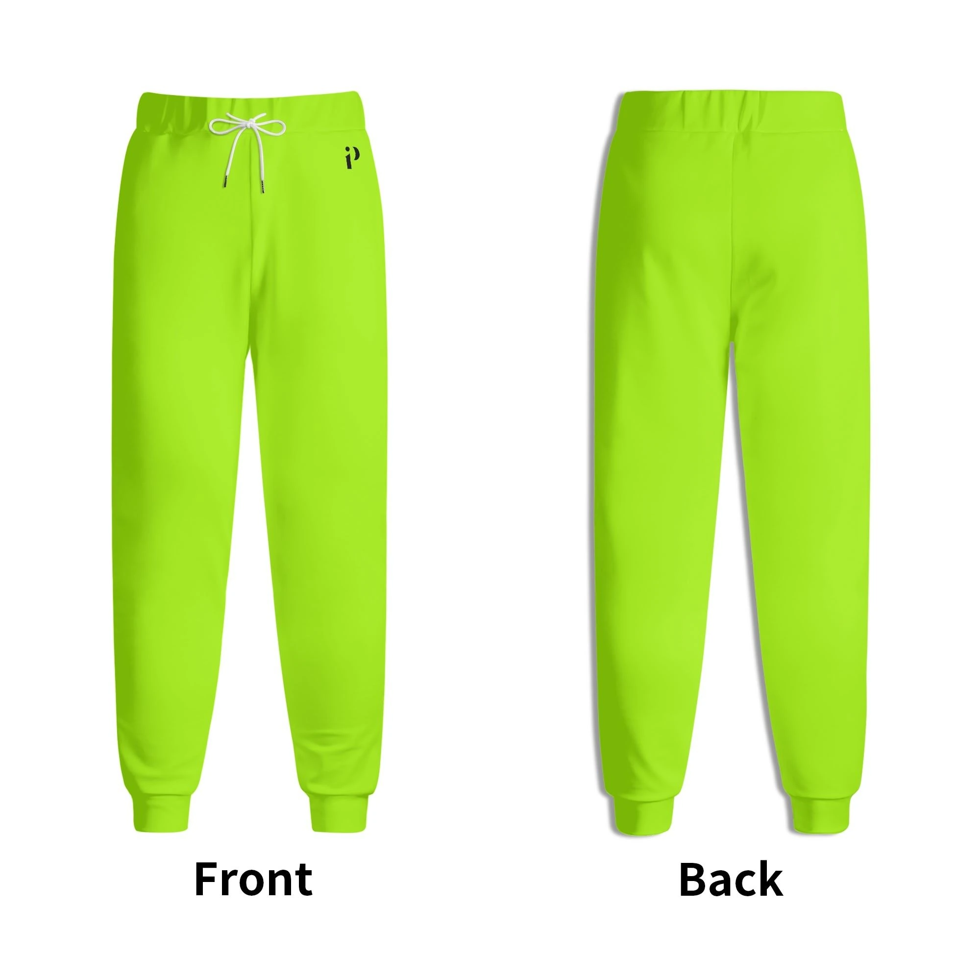 Joggers Neon Fit en vibrante verde neón, diseño moderno y ajuste cómodo.