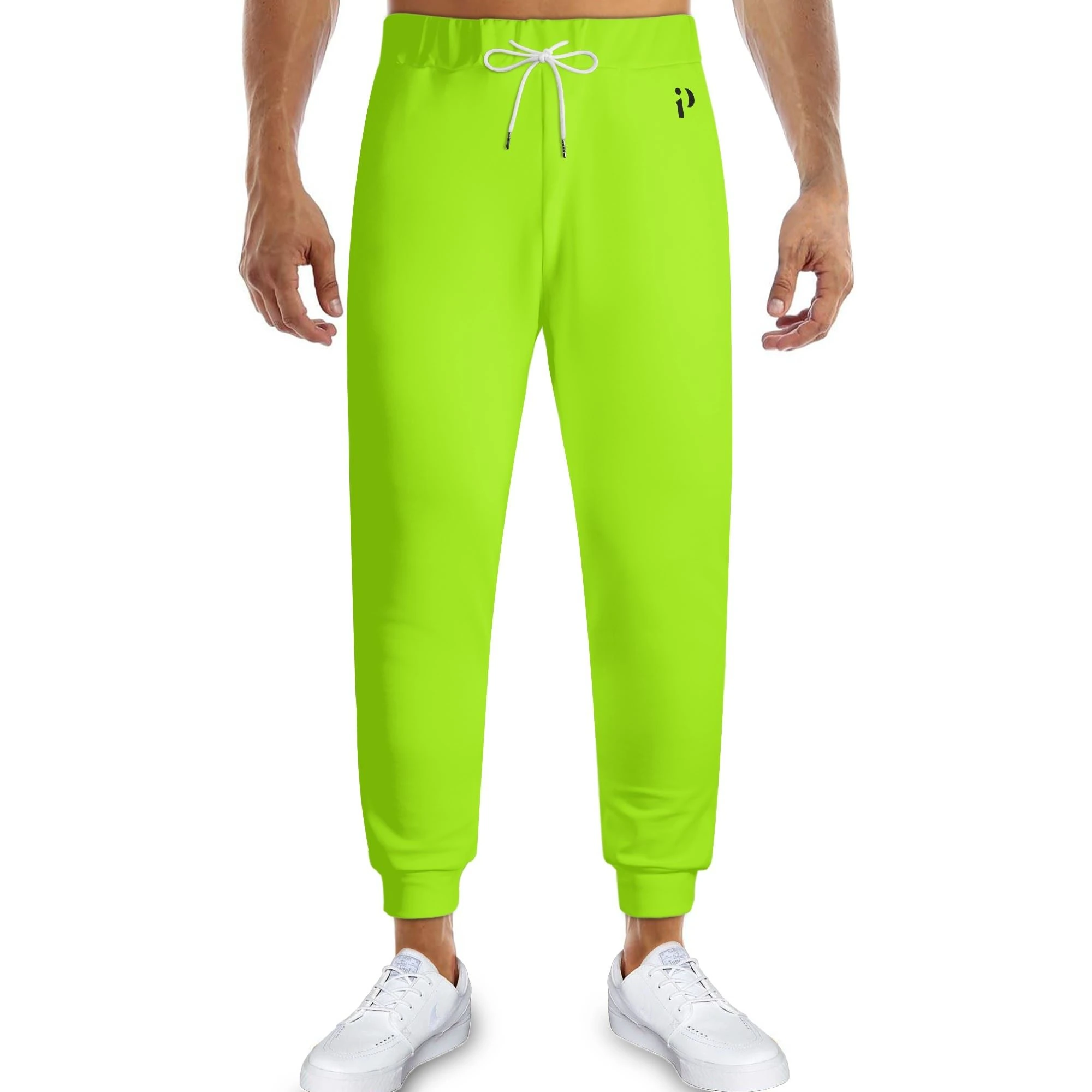 Joggers Neon Fit en vibrante verde neón, diseño moderno y ajuste cómodo.