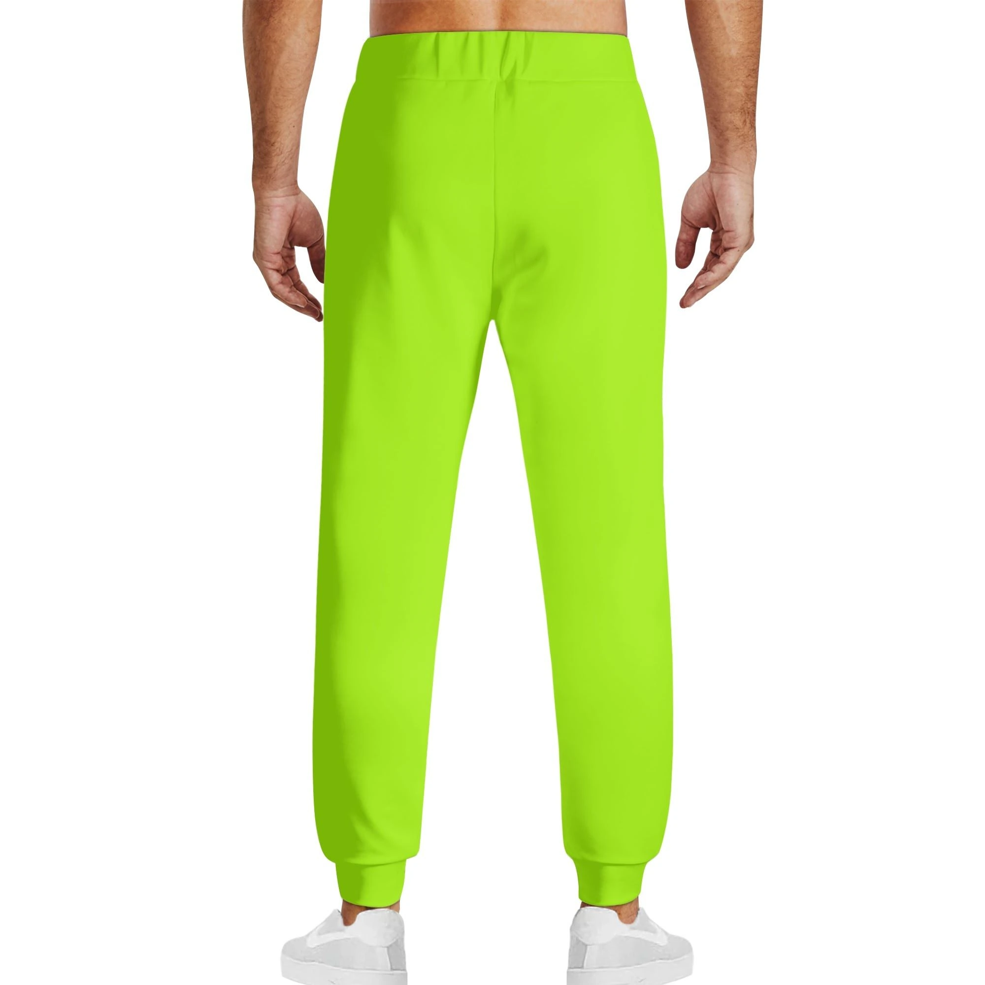 Joggers Neon Fit en vibrante verde neón, diseño moderno y ajuste cómodo.