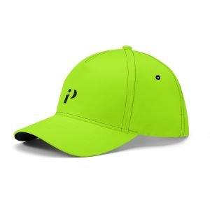 Imagen de la Gorra Neón Impacto, una gorra de béisbol con un llamativo diseño en color verde neón, visera precurvada y ajuste universal, ideal para quienes buscan un estilo audaz y moderno.