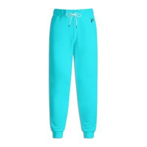 Pantalón Deportivo Turquesa - Joggers unisex en azul turquesa vibrante con ajuste elástico y cordón ajustable. Ideal para un look moderno y cómodo.