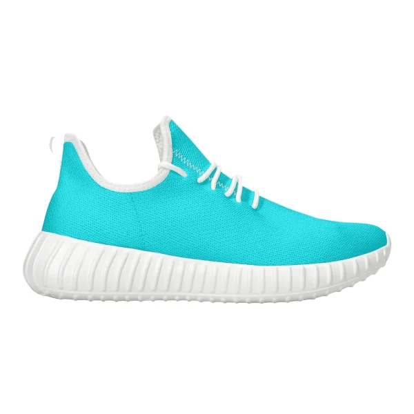 Zapatillas iP Turquesa - Sneakers transpirables de malla en color azul turquesa con suela MD y plantilla EVA.