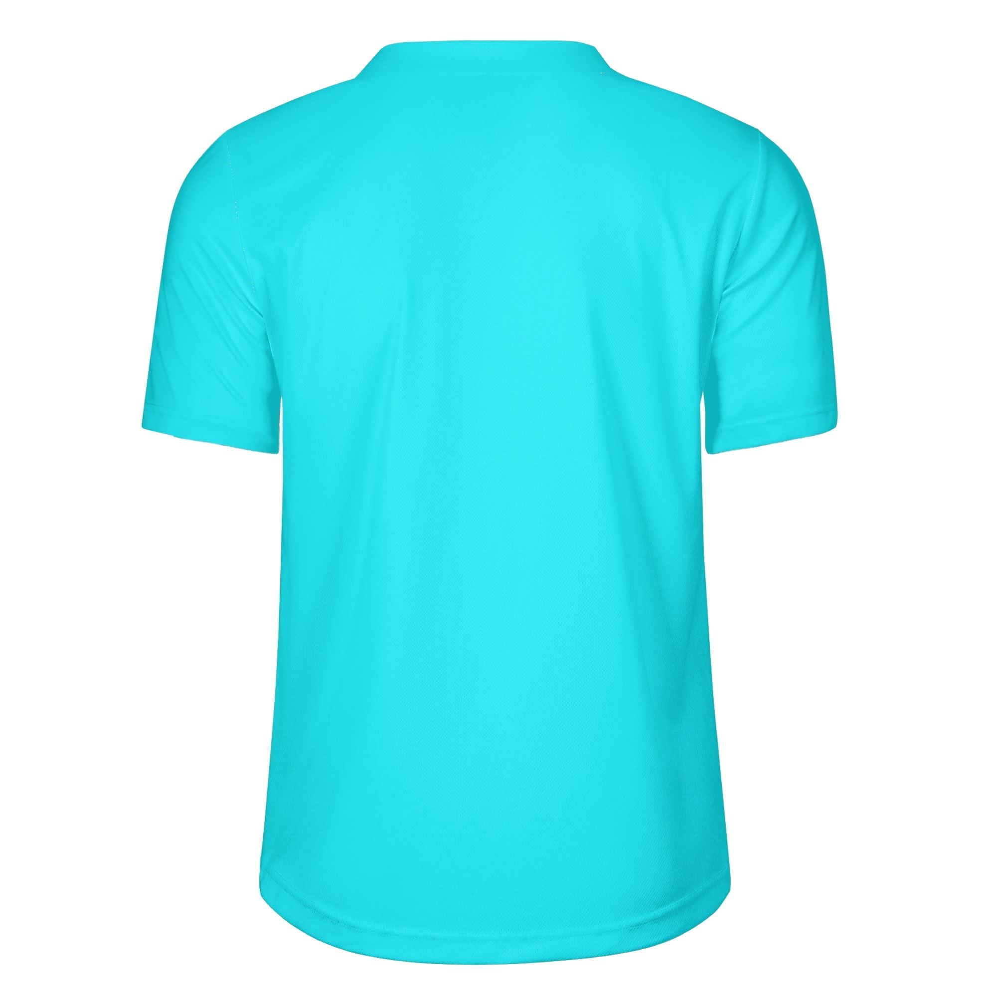 Camiseta Turquesa iP en fondo negro.