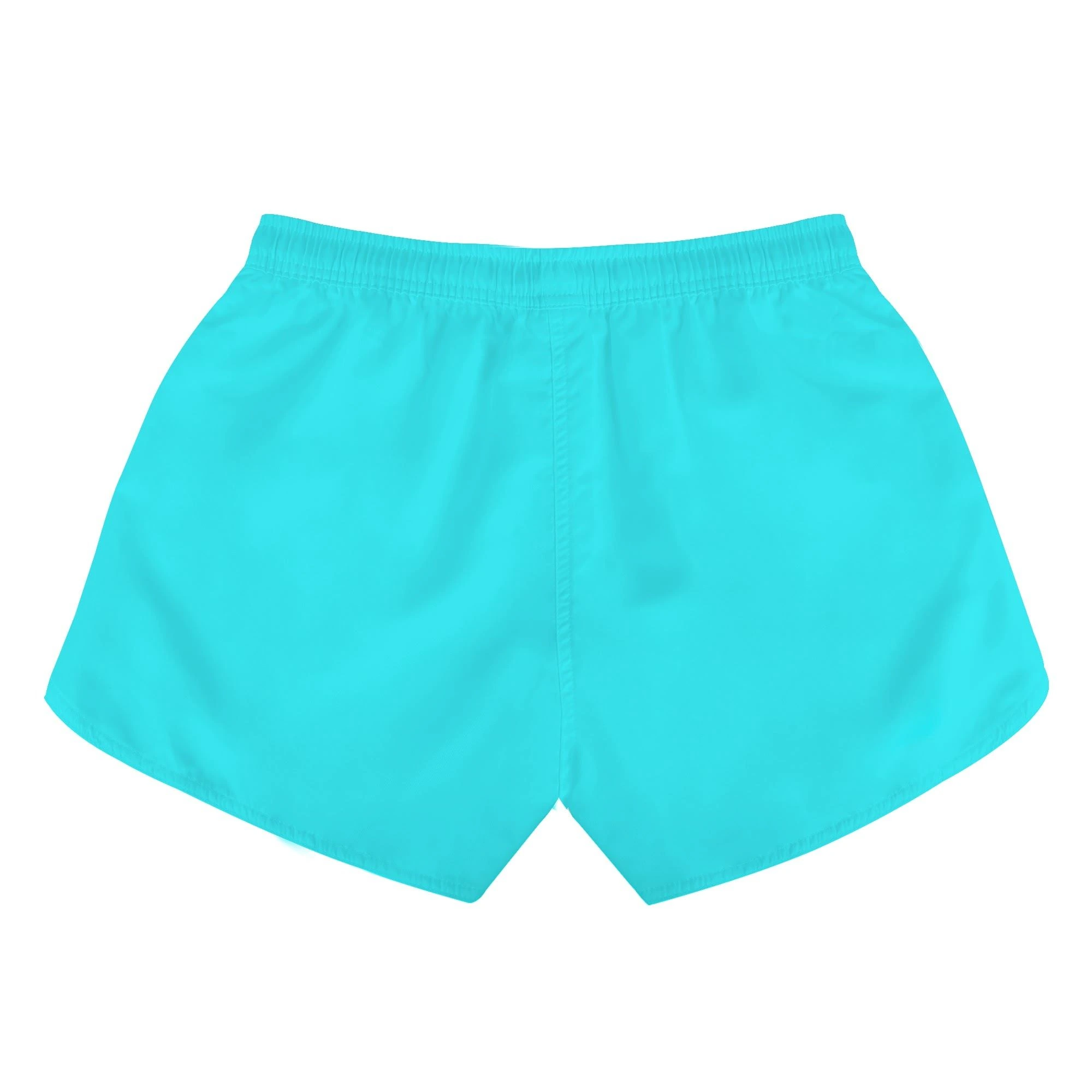 Shorts Turquesa Sport para mujer, ligeros y transpirables, ideales para verano y entrenamiento.