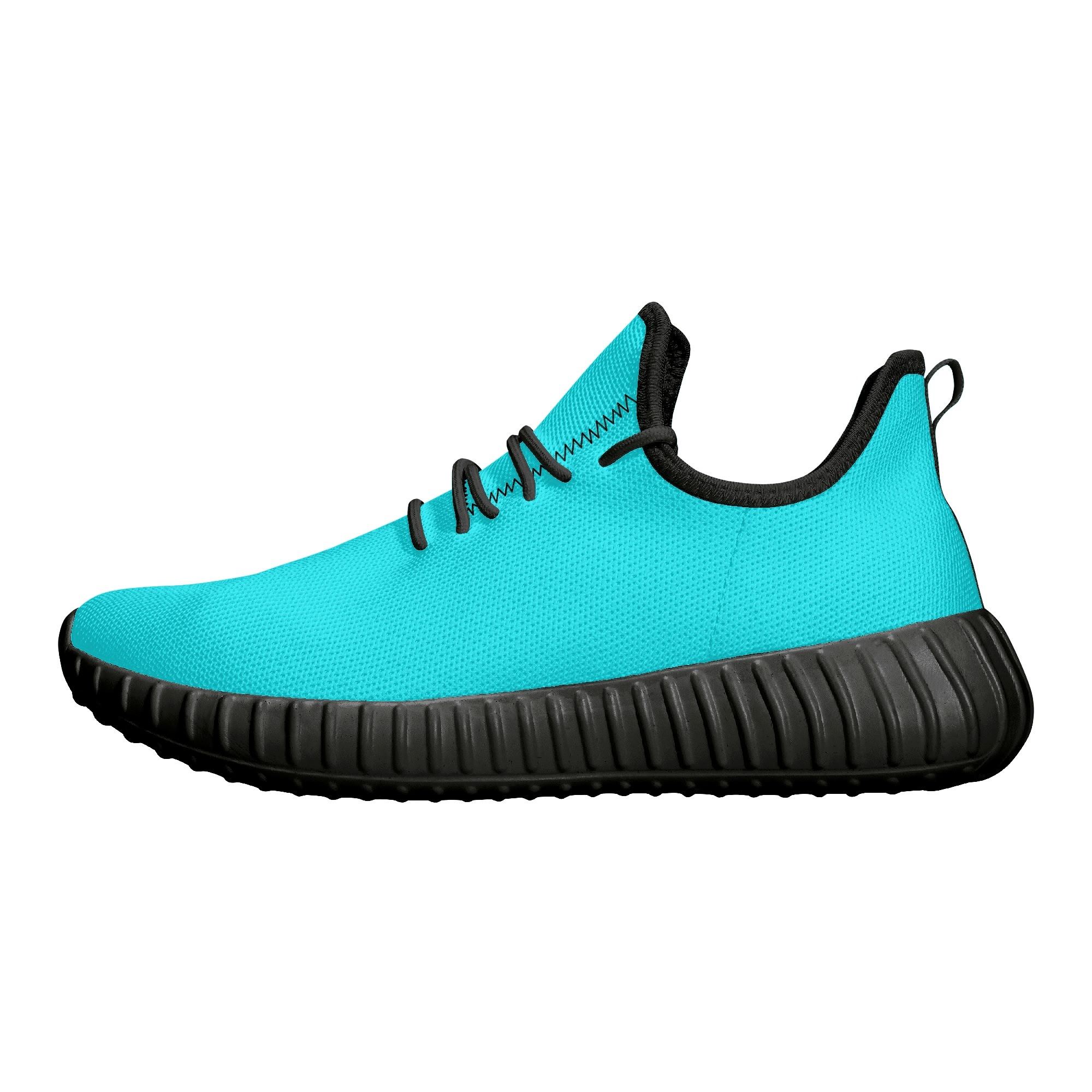 Zapatillas iP Turquesa - Sneakers transpirables de malla en color azul turquesa con suela MD y plantilla EVA.