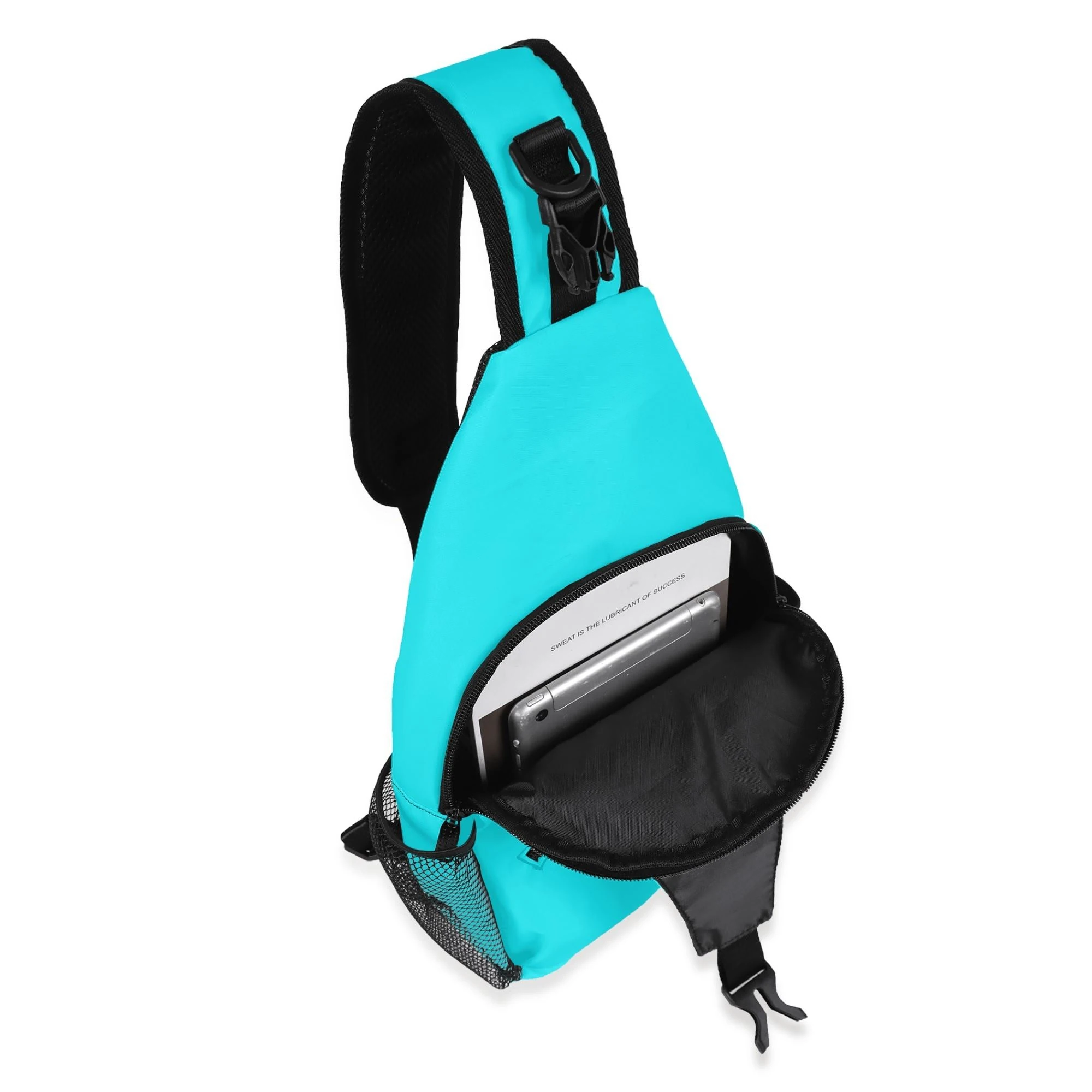 La Mochila Turquesa Compacta es la elección ideal para quienes buscan un diseño único con la practicidad necesaria para el día a día.