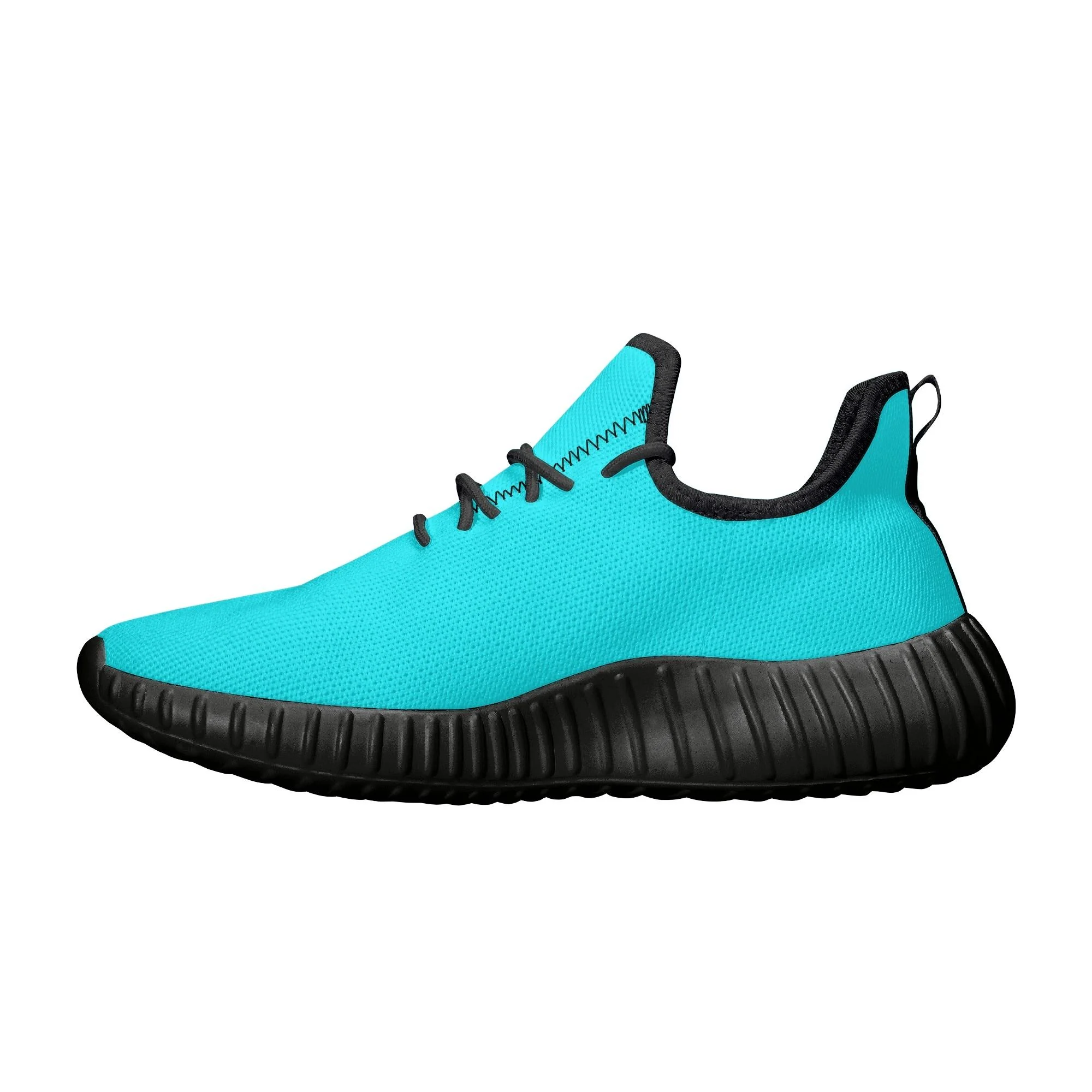 Zapatillas iP Turquesa - Sneakers transpirables de malla en color azul turquesa con suela MD y plantilla EVA.