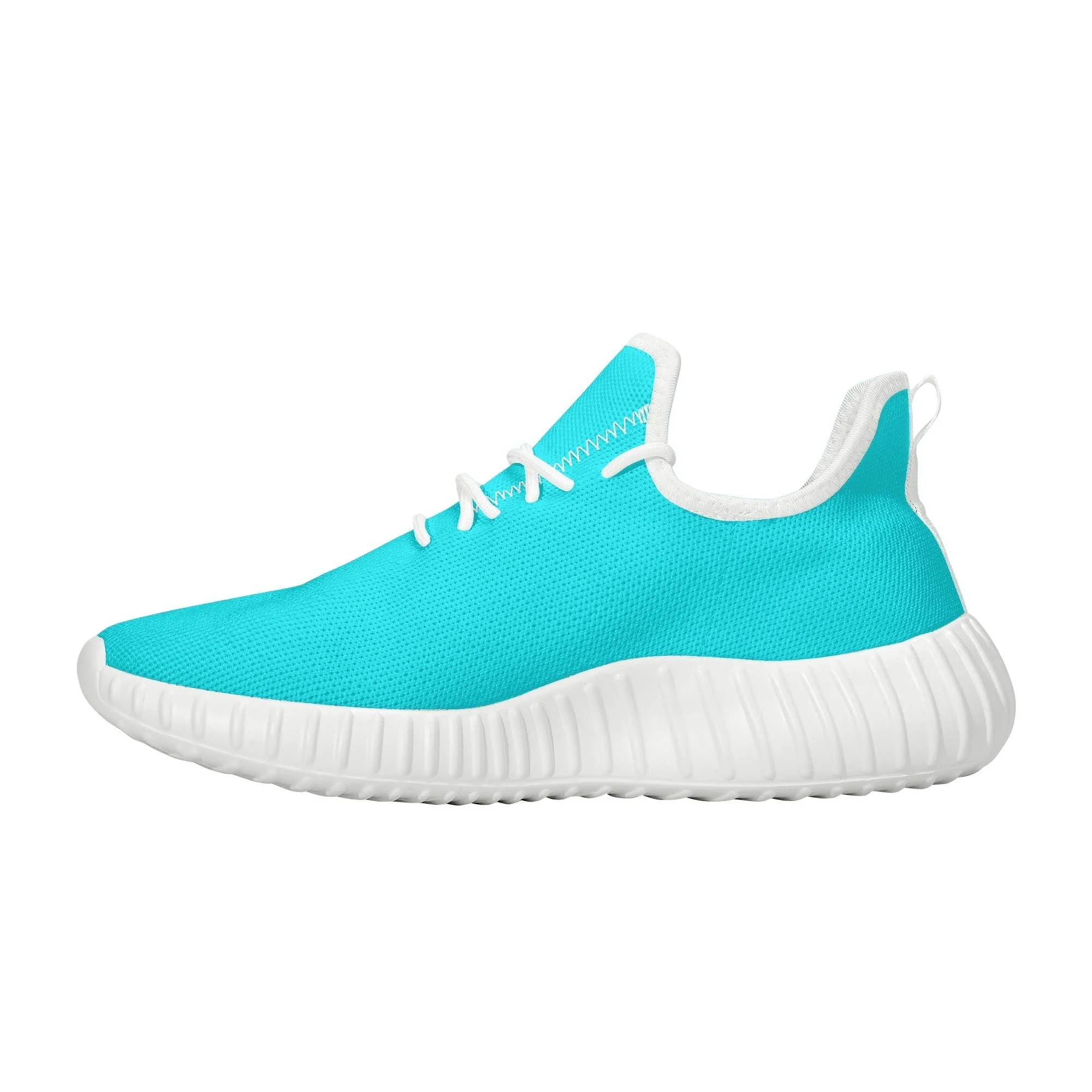 Zapatillas iP Turquesa - Sneakers transpirables de malla en color azul turquesa con suela MD y plantilla EVA.