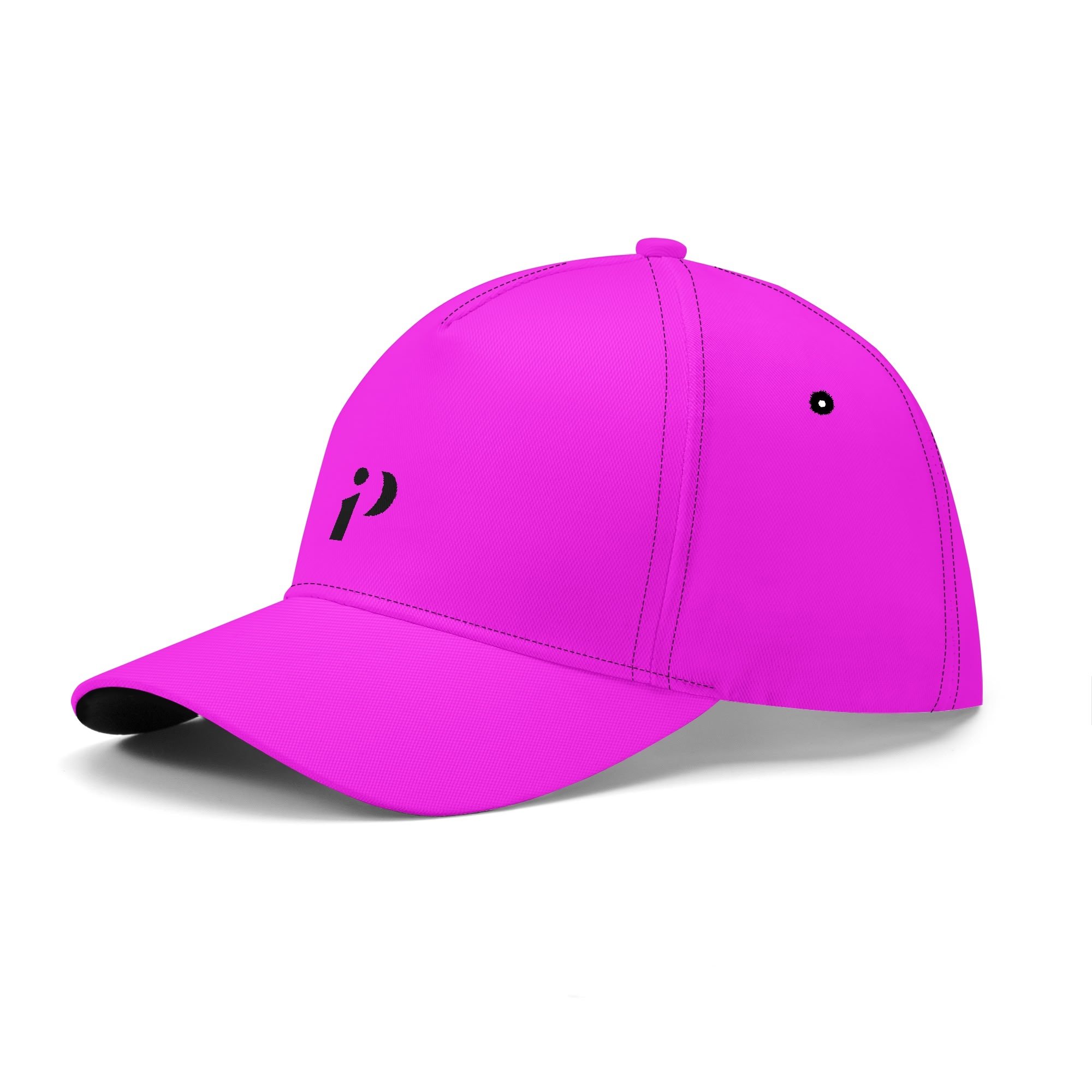 Gorra deportiva magenta brillante, ideal para actividades al aire libre.