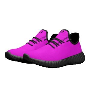 Zapatillas Fucsia Dynamic, calzado deportivo transpirable con suela flexible y diseño vibrante en color magenta.