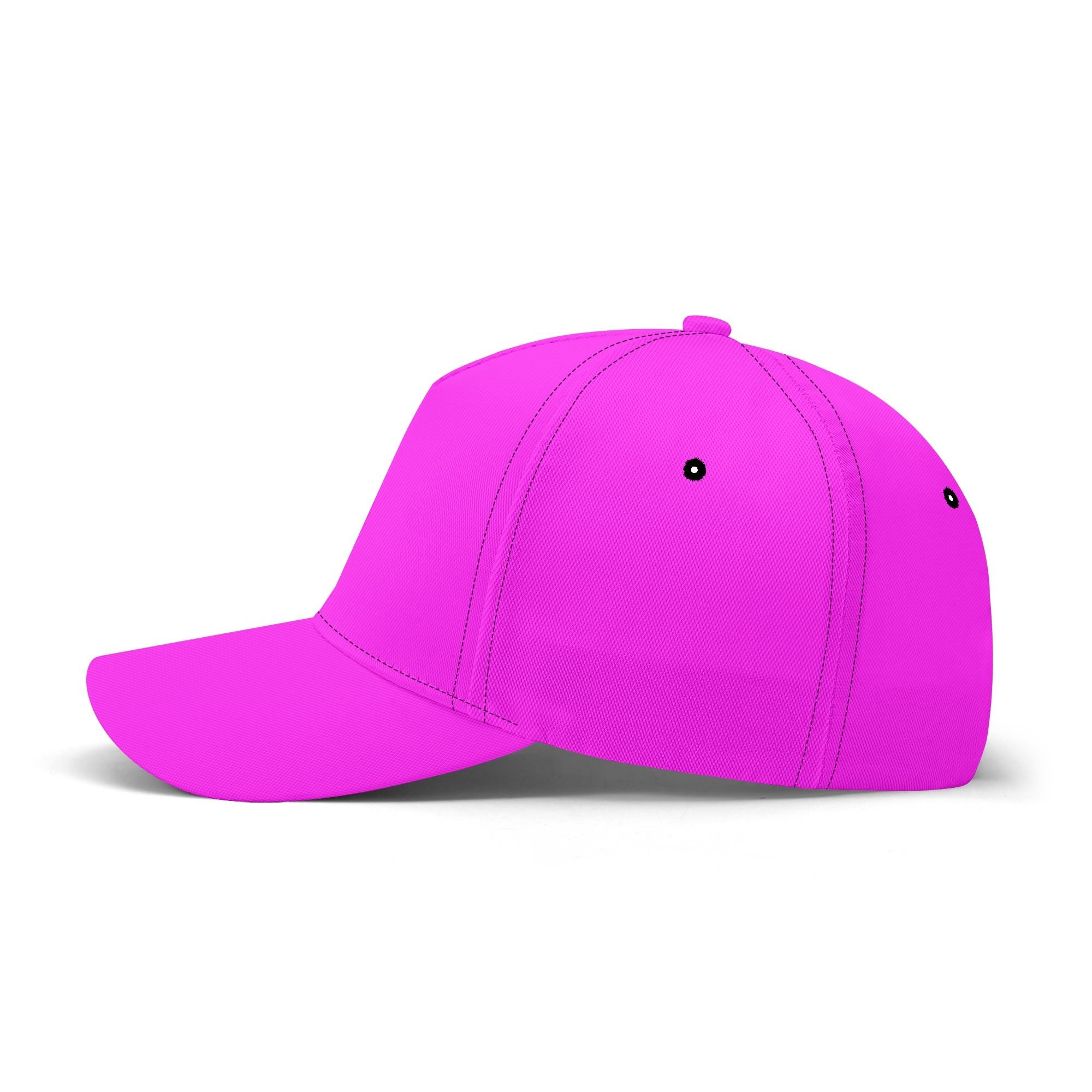 Gorra deportiva magenta brillante, ideal para actividades al aire libre.