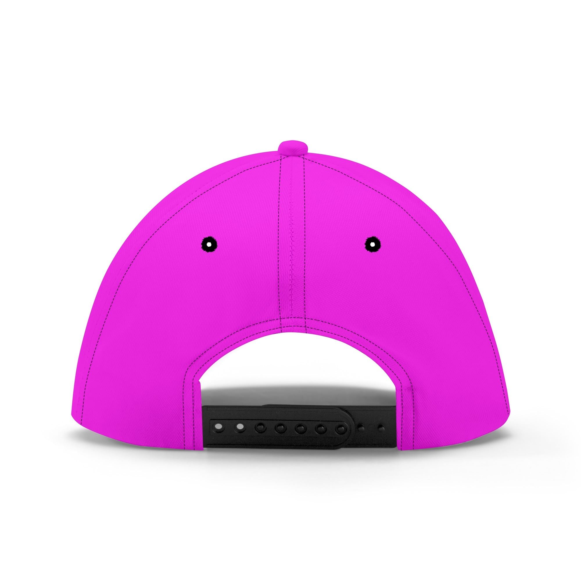 Gorra deportiva magenta brillante, ideal para actividades al aire libre.