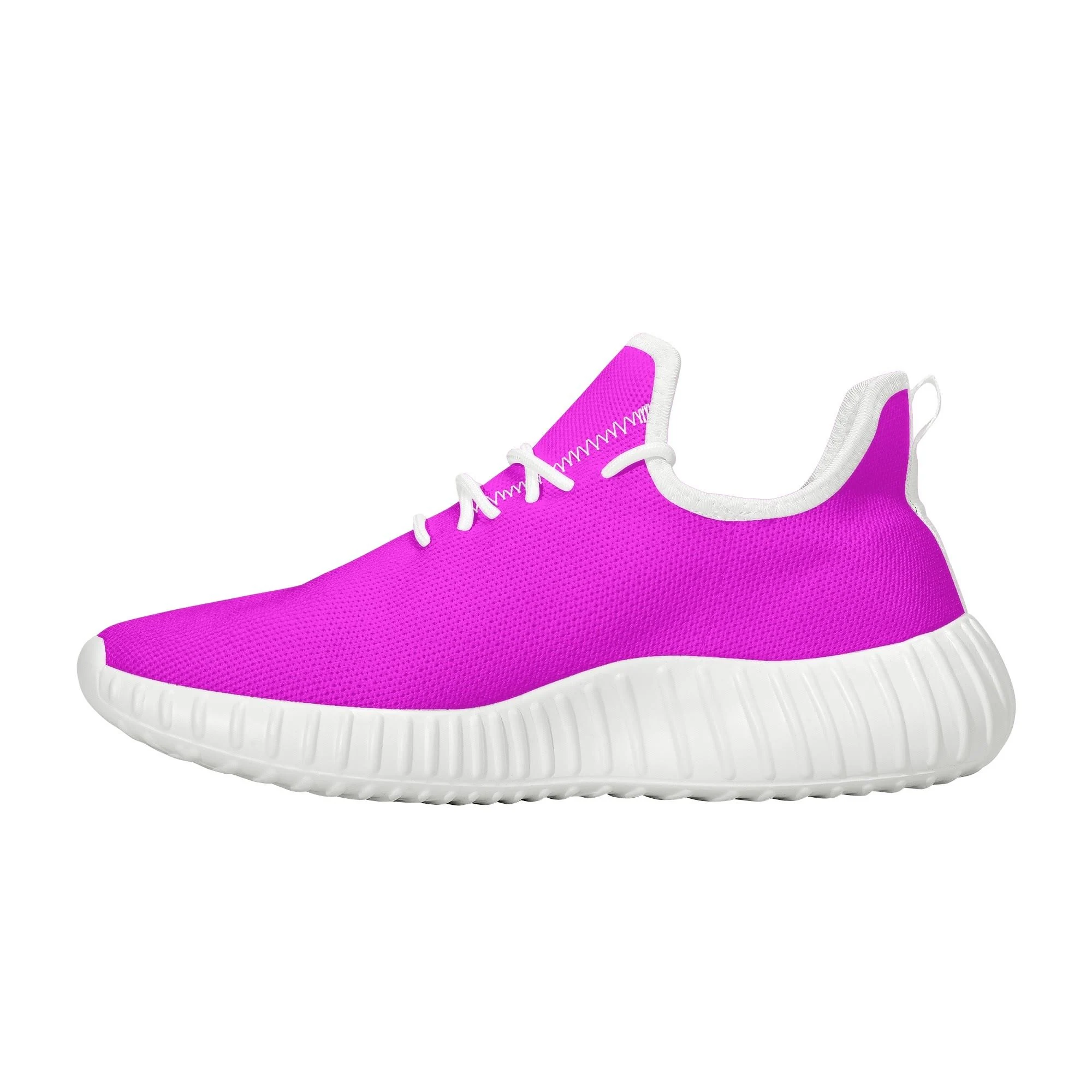 Zapatillas Fucsia Dynamic, calzado deportivo transpirable con suela flexible y diseño vibrante en color magenta.