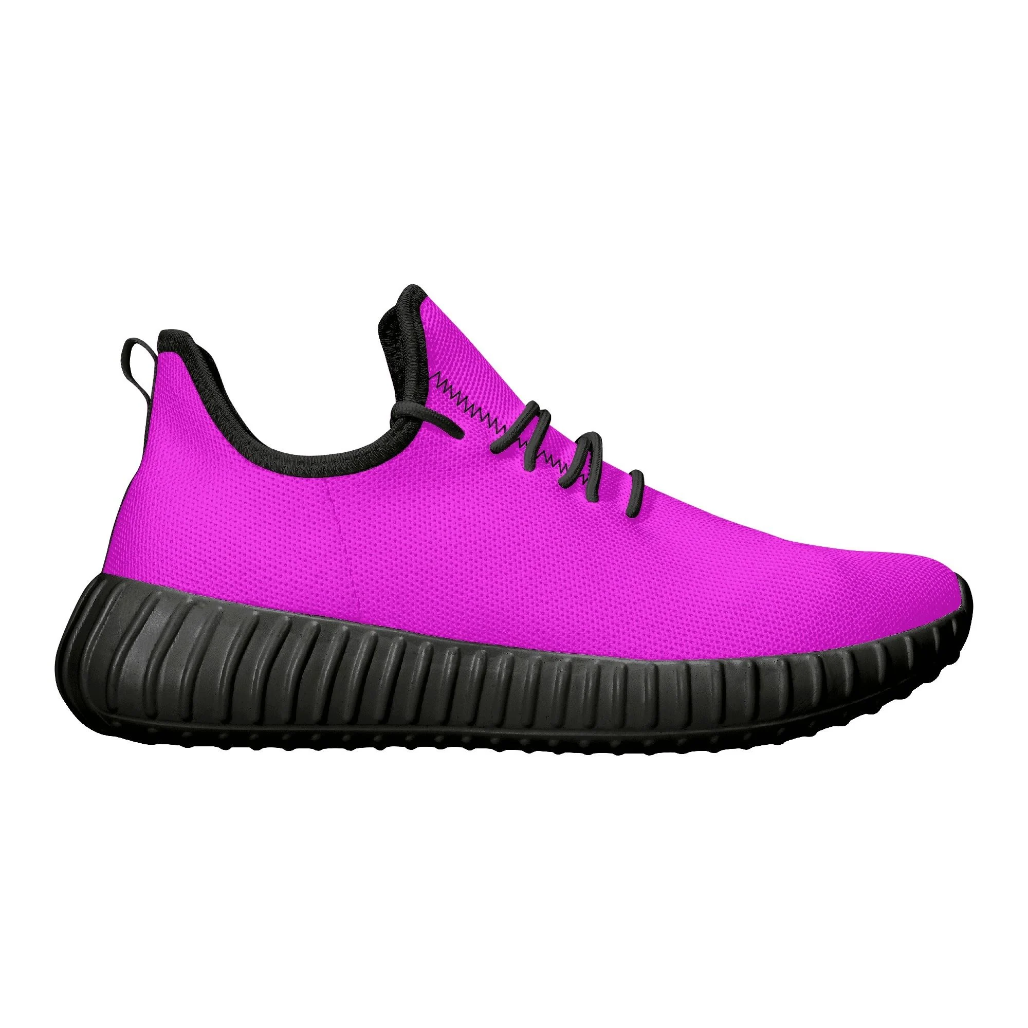 Zapatillas Fucsia Dynamic, calzado deportivo transpirable con suela flexible y diseño vibrante en color magenta.