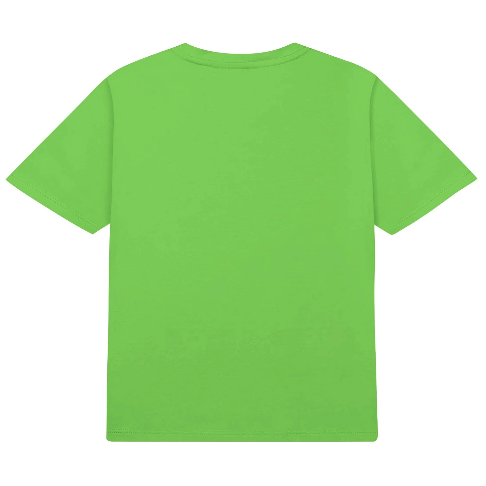 Camiseta infantil color rosa con estampado de oso aventurero en chaqueta, mochila y zapatillas. Diseño moderno para niños.