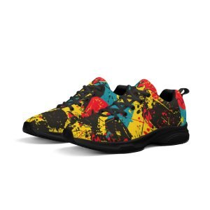 Zapatillas mujer Urban Fighter con diseño boxeadora y graffiti multicolor