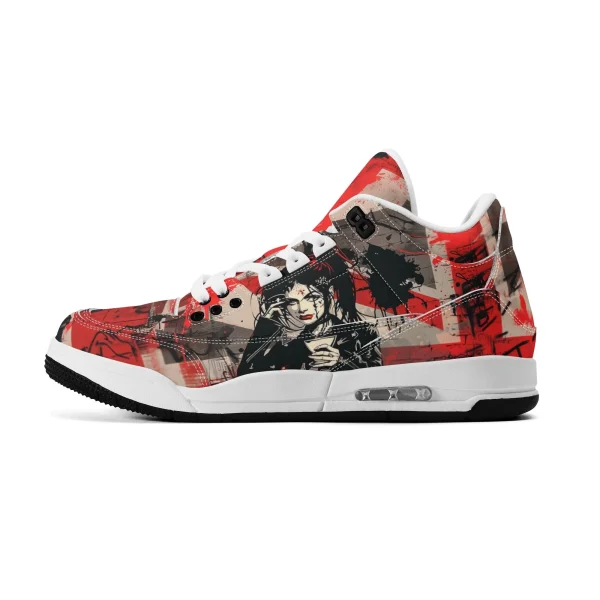 Zapatillas retro de mujer estilo high top con diseño urbano y cámara de aire