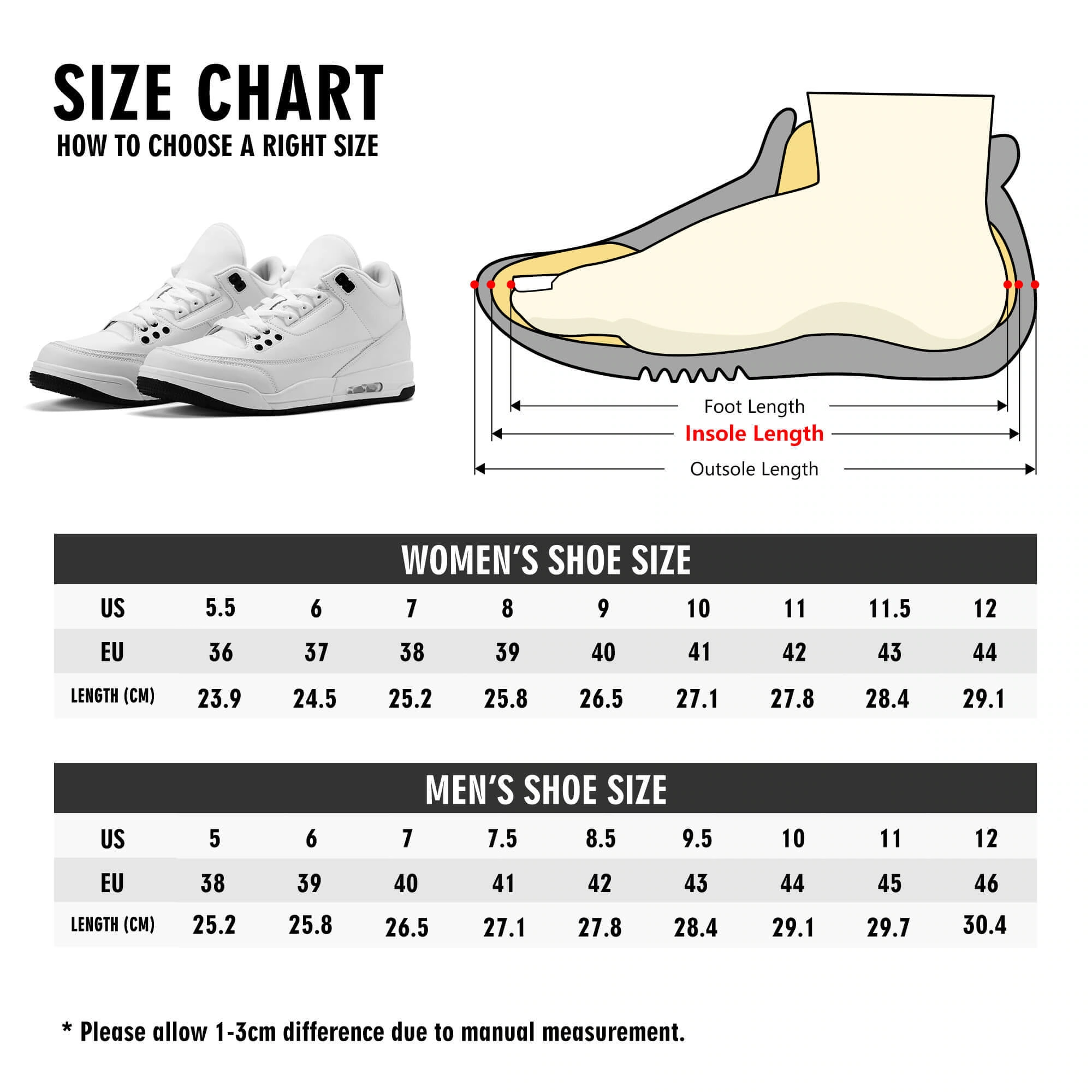 Zapatillas altas retro para hombre con diseño gráfico rojo y mensaje “Attitude Over Approval”