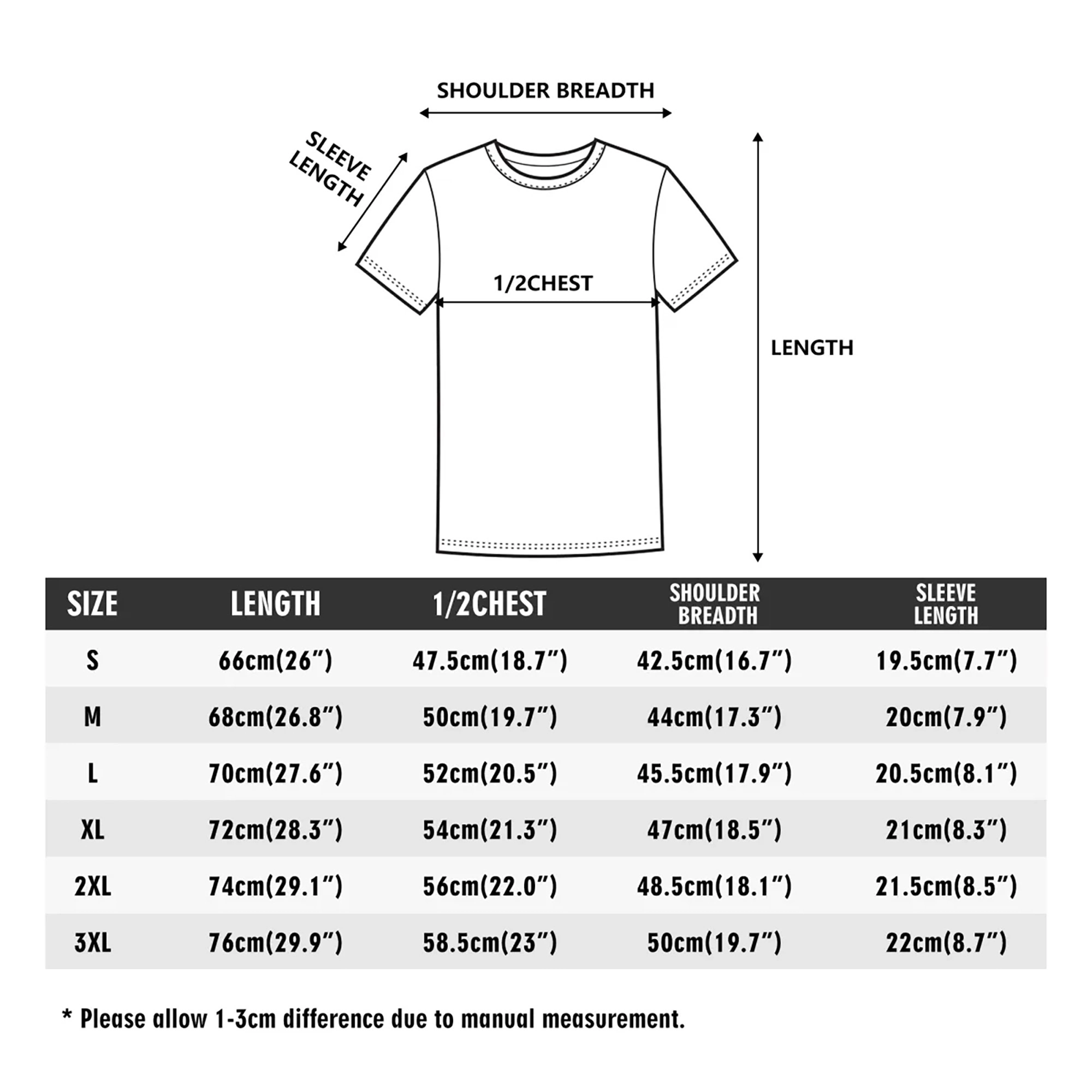 Camiseta unisex blanca con zona de diseño personalizable centrada; vista frontal y ejemplo en negro.