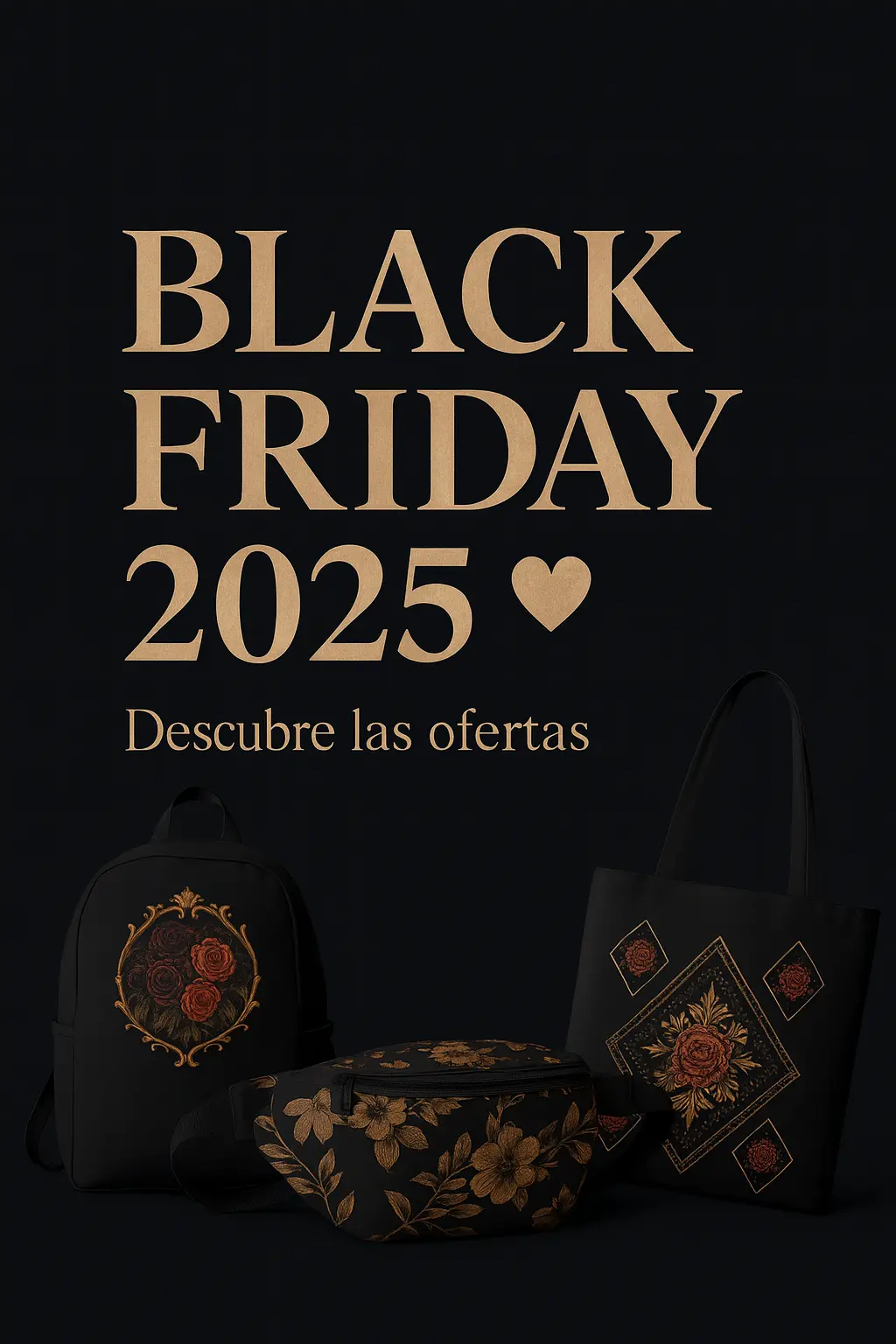 Sudadera Midnight Bloom — Black Friday 2025